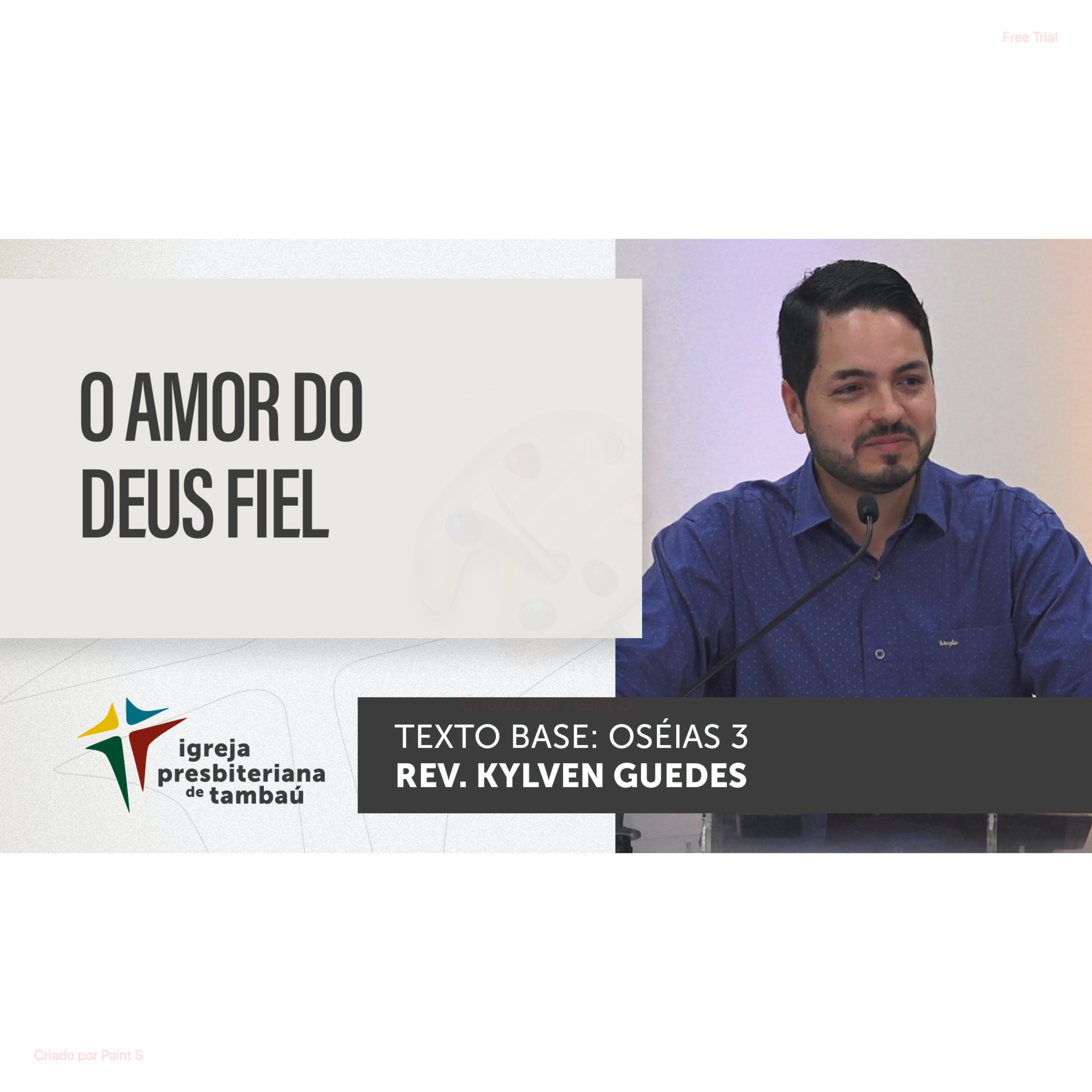 O amor do Deus fiel - Os 3 - por rev Kylven Guedes - em 12-02-2023 18h episode artwork