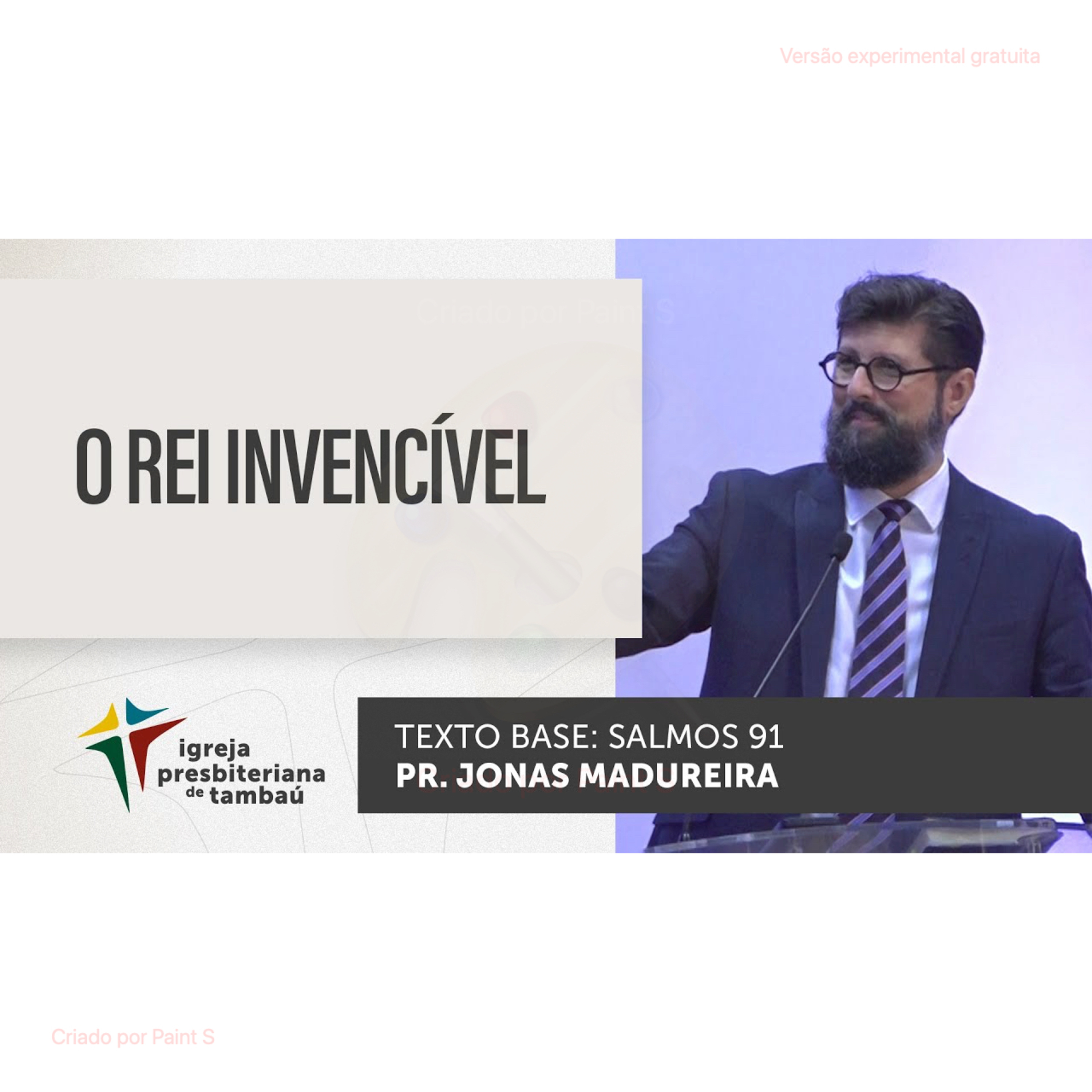 O Rei invencível - Sl 91 - Por Rev. Jonas Madureira - em 02/04/2023 18h episode artwork
