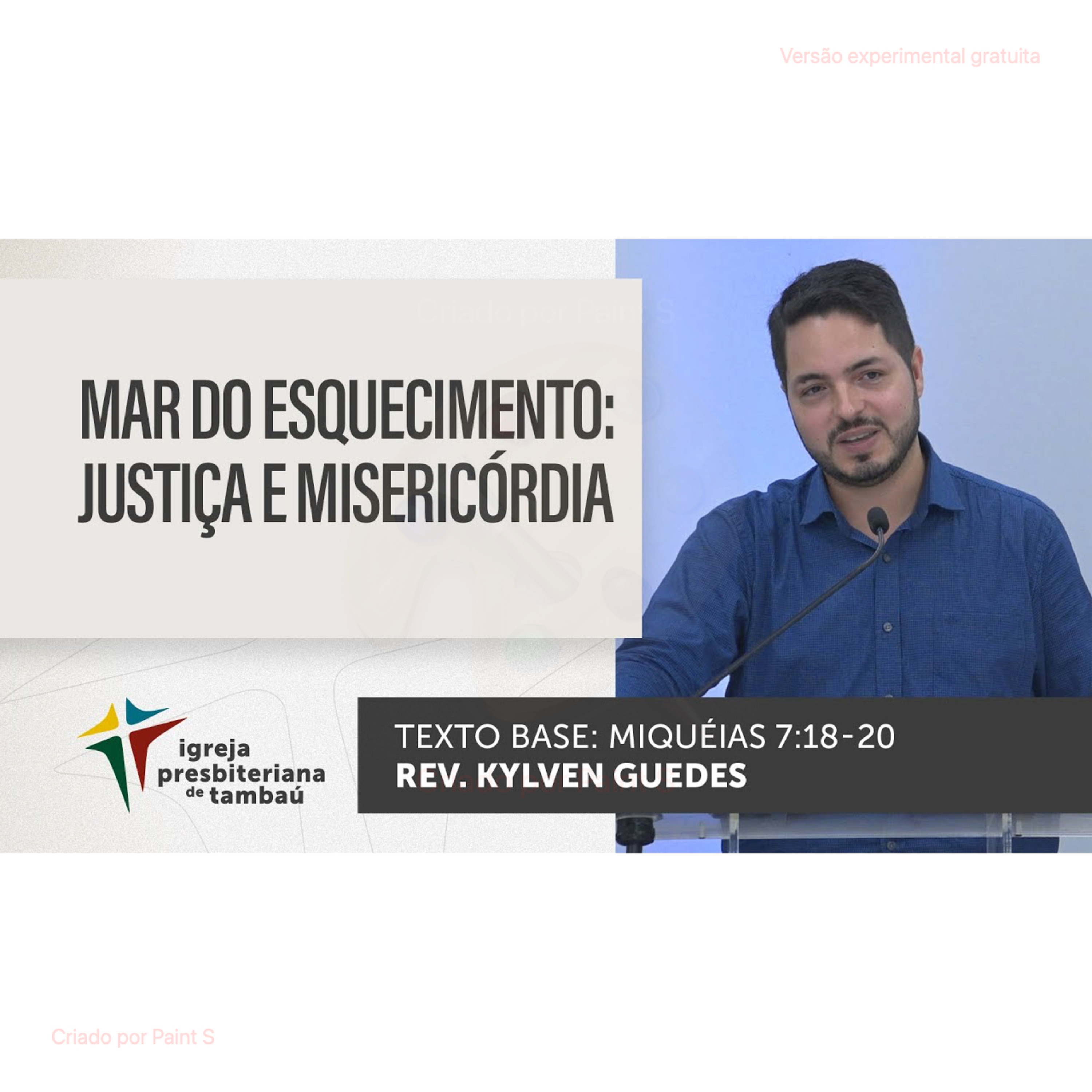Mar do esquecimento_ justiça e misericórdia - Mq 7_18-20 - Por Rev. Kylven Guedes - em 30/04/2023 09h episode artwork