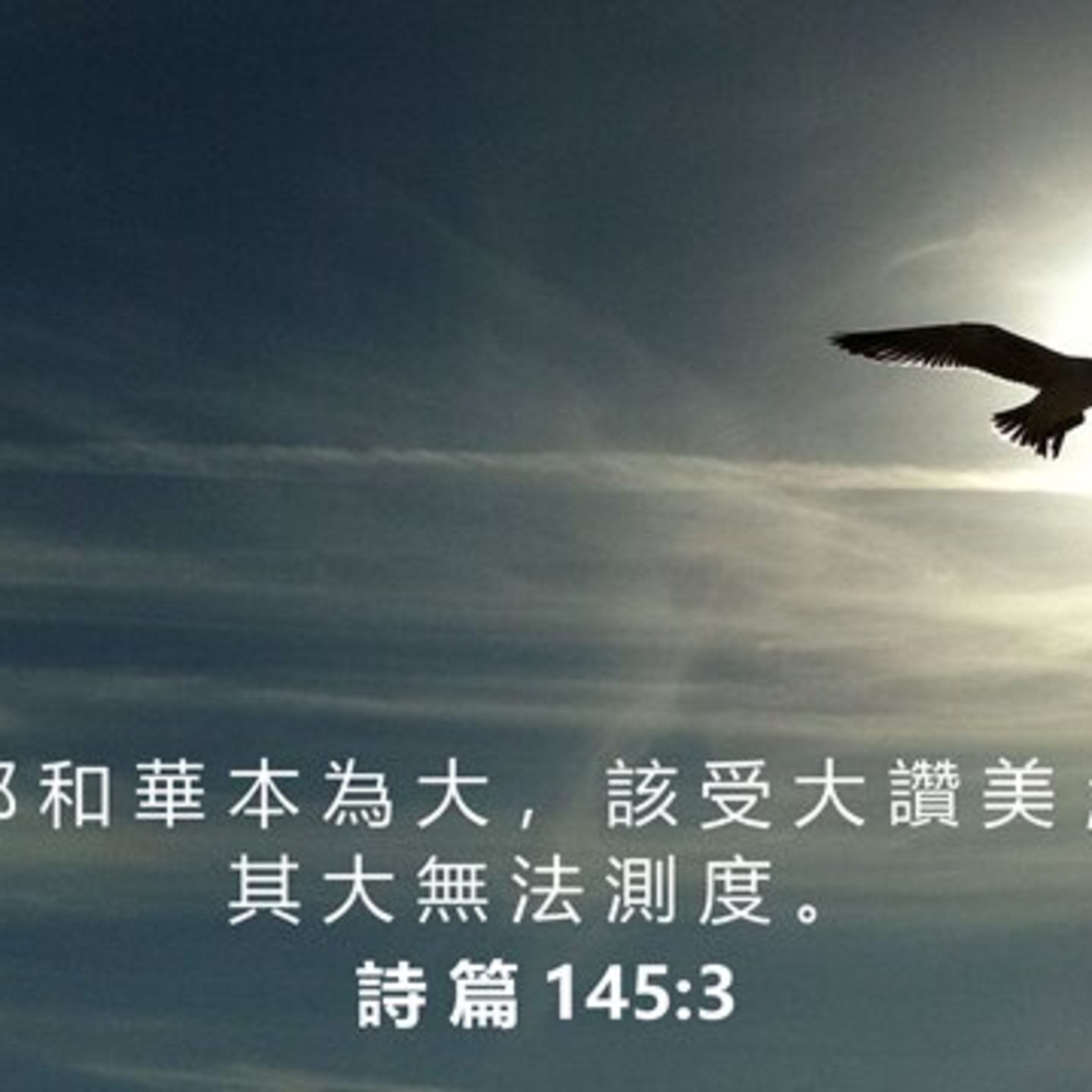 (廣、繁) 天天「靈」 聽👂🏻🕊 2025年12月24日(三) ✨詩篇 145:1-21 一生一世讚美祂✨