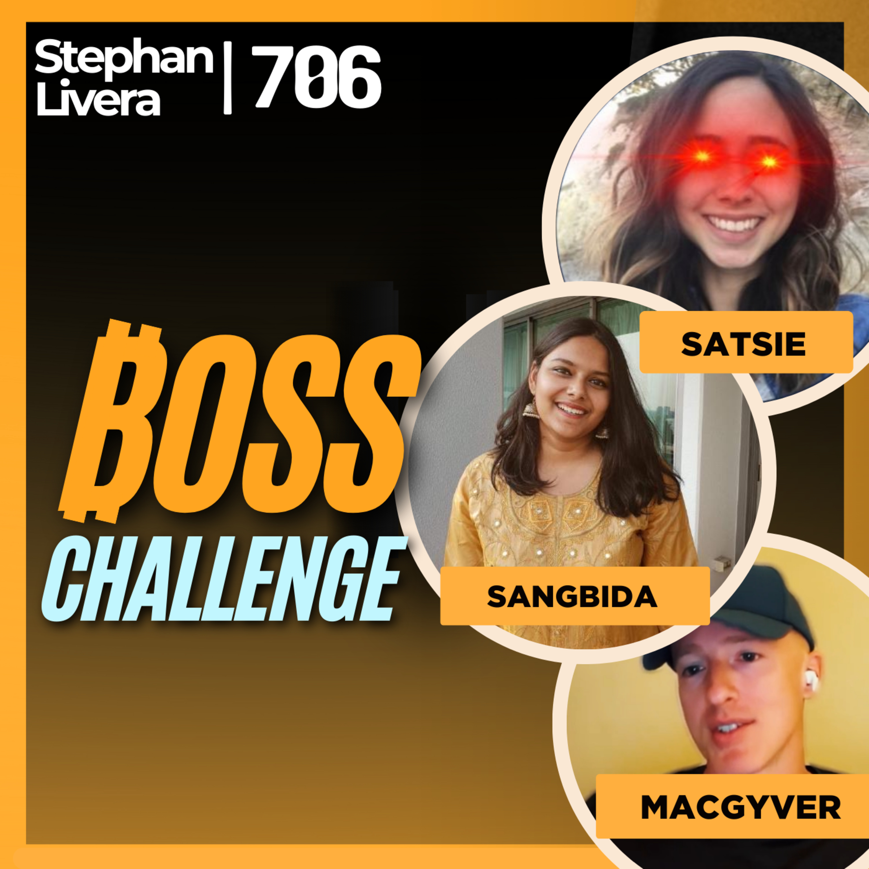 Start your career in Bitcoin with ₿OSS Challenge with Satsie, Macgyver and Sangbida | SLP706