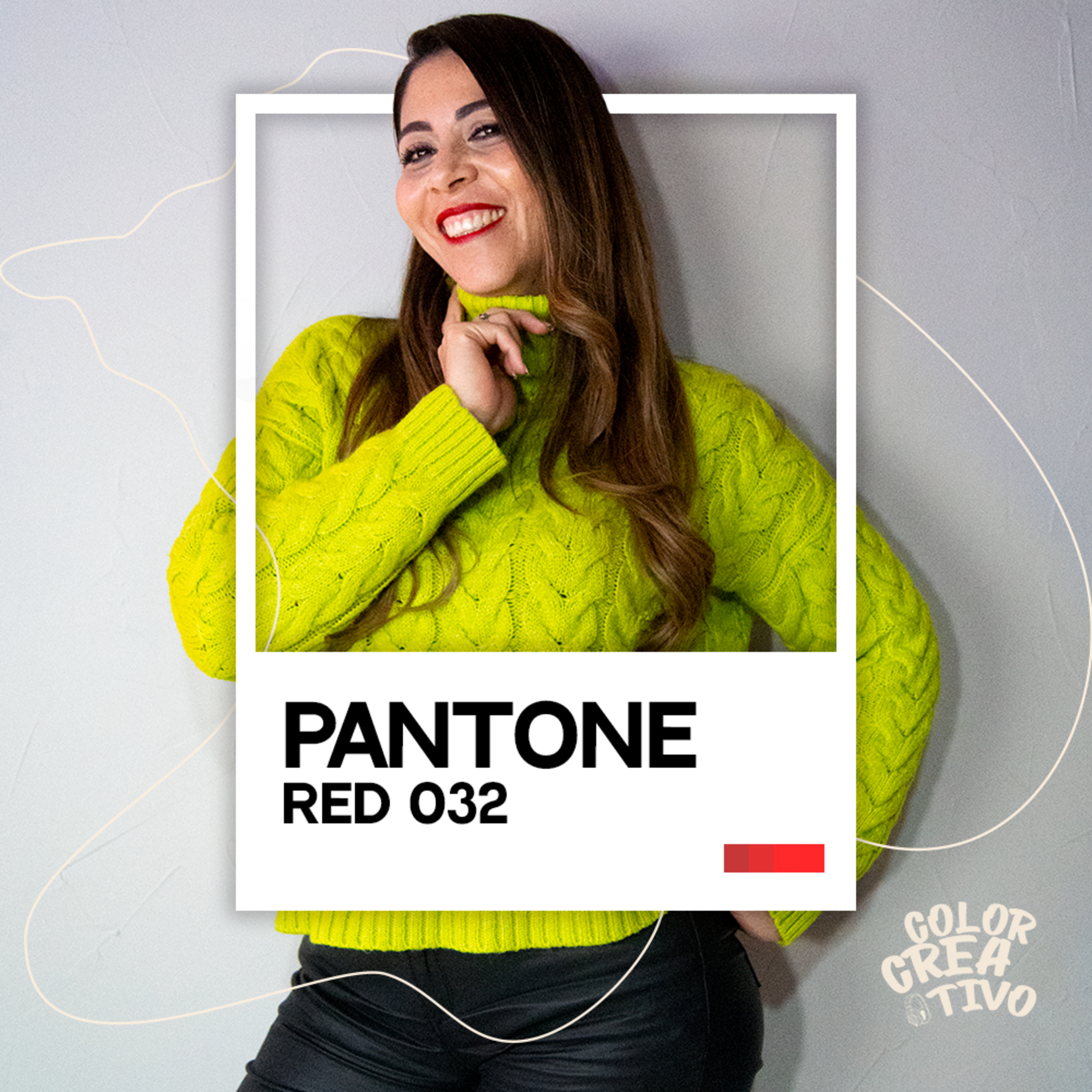 PANTONE RED 032 -EUNICE MARTÍNEZ  episode artwork