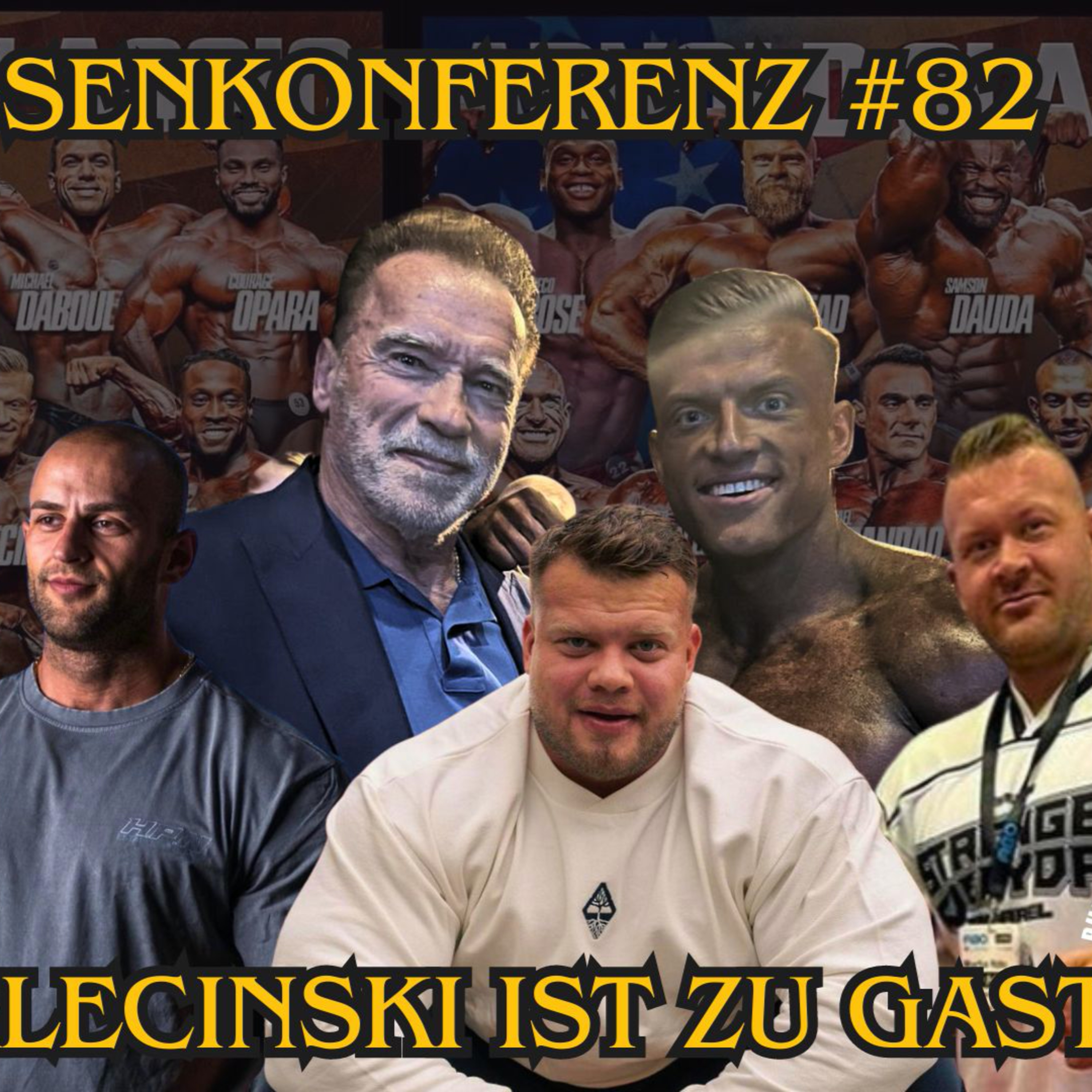 Massenkonferenz #82 Arnold Classic Predictions mit Urs Kalecinski | MAIK | JUSTIN | MARTIN | URS episode artwork