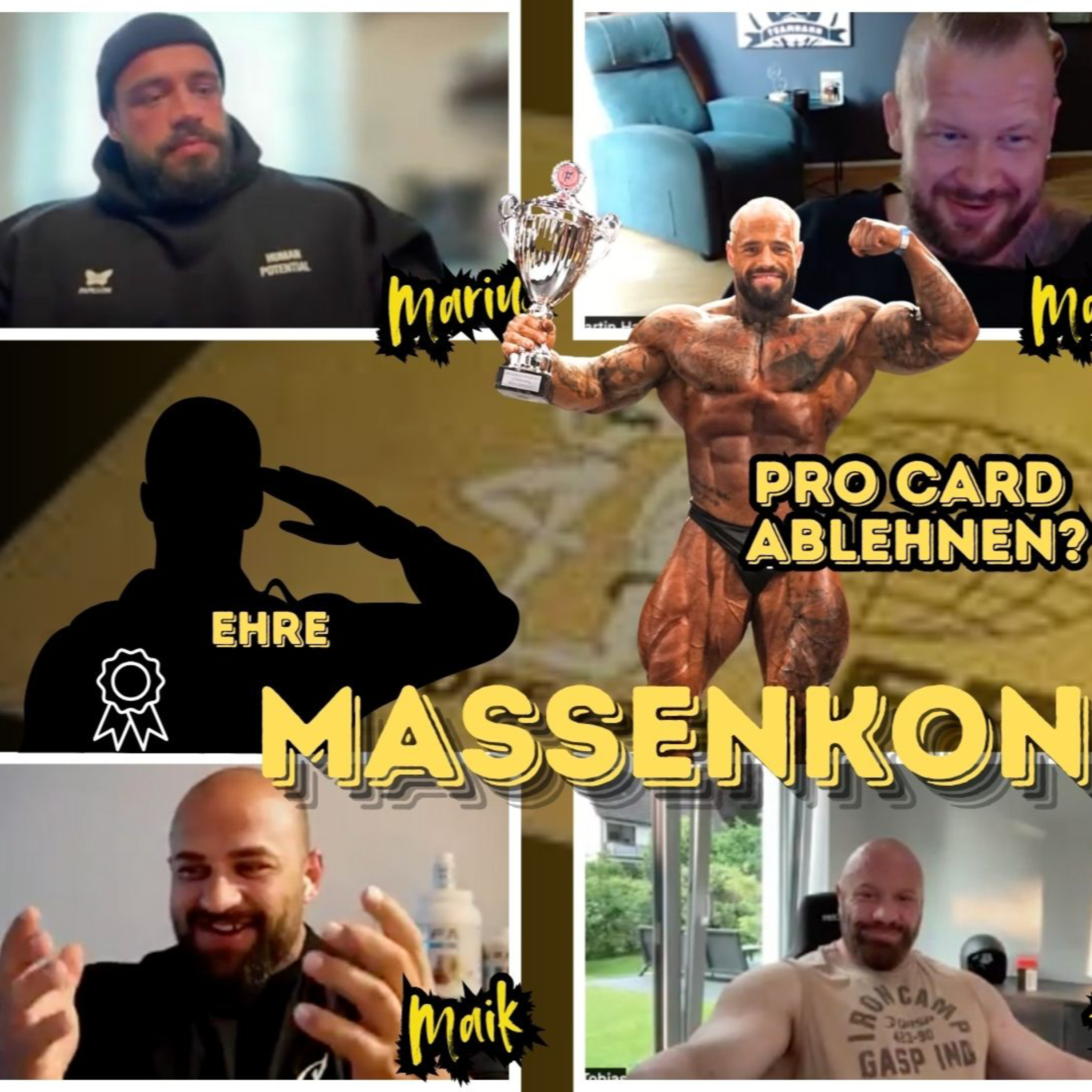 MK #154 - ProCard ablehnen, Wesensveränderung & Ehre | DOM | MARTIN | MARIUS | MAIK | TOBI episode artwork