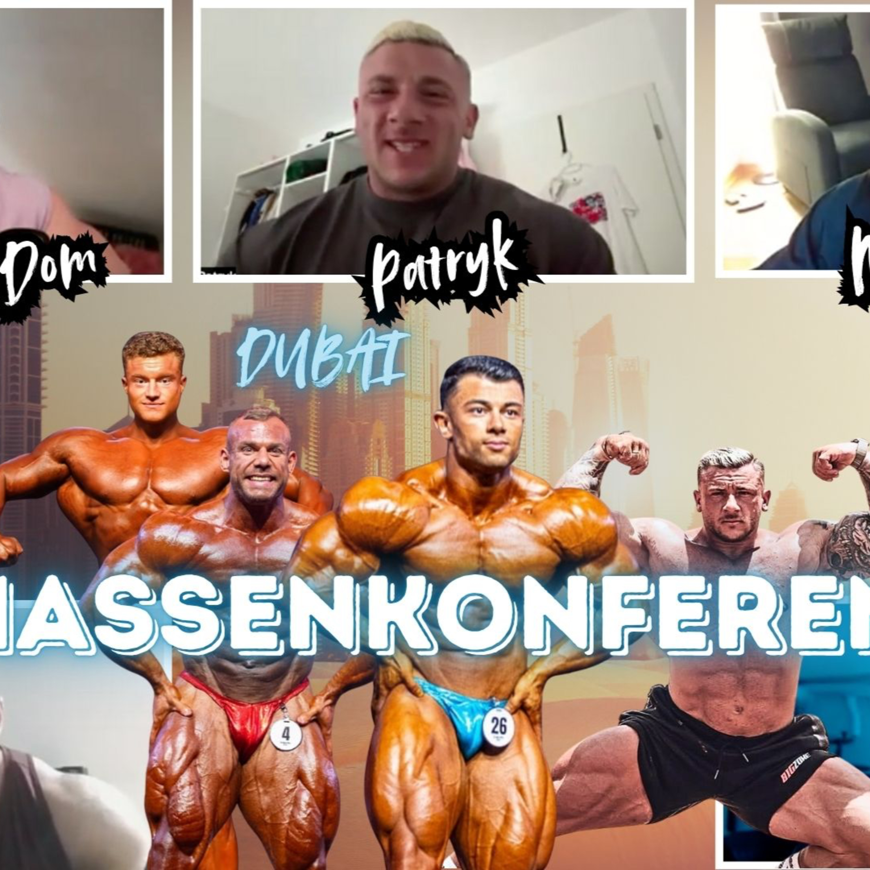 MK #157 - Von 60 auf 120 kg, Tuor, Teutsch & Dubai | PATRYK | DOM | MAIK | MARTIN episode artwork
