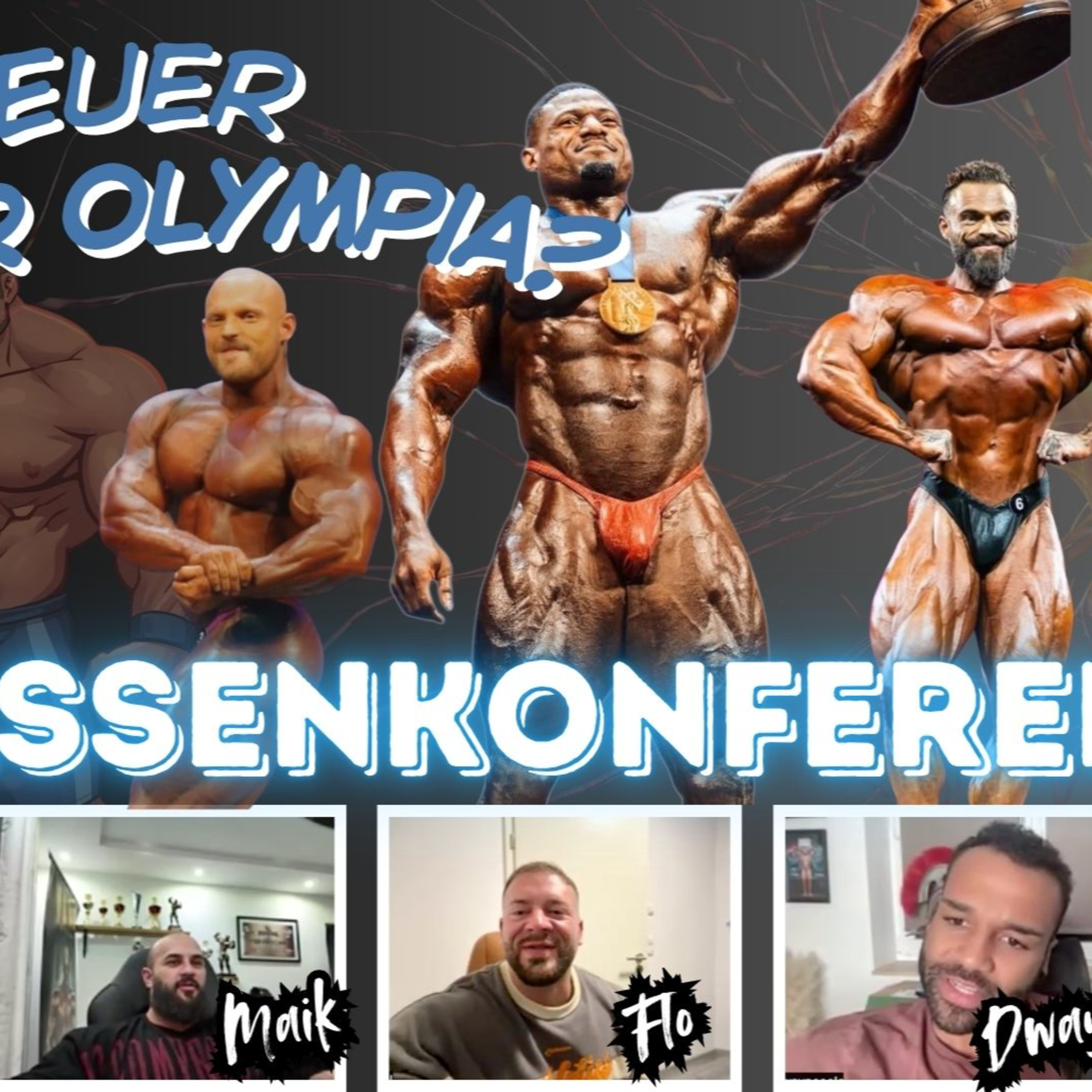 MK #197: Andrew Olympia Favorit?, Neurotransmitter & Sportlichkeit | FLO | MAIK | MARTIN | DWAYNE episode artwork