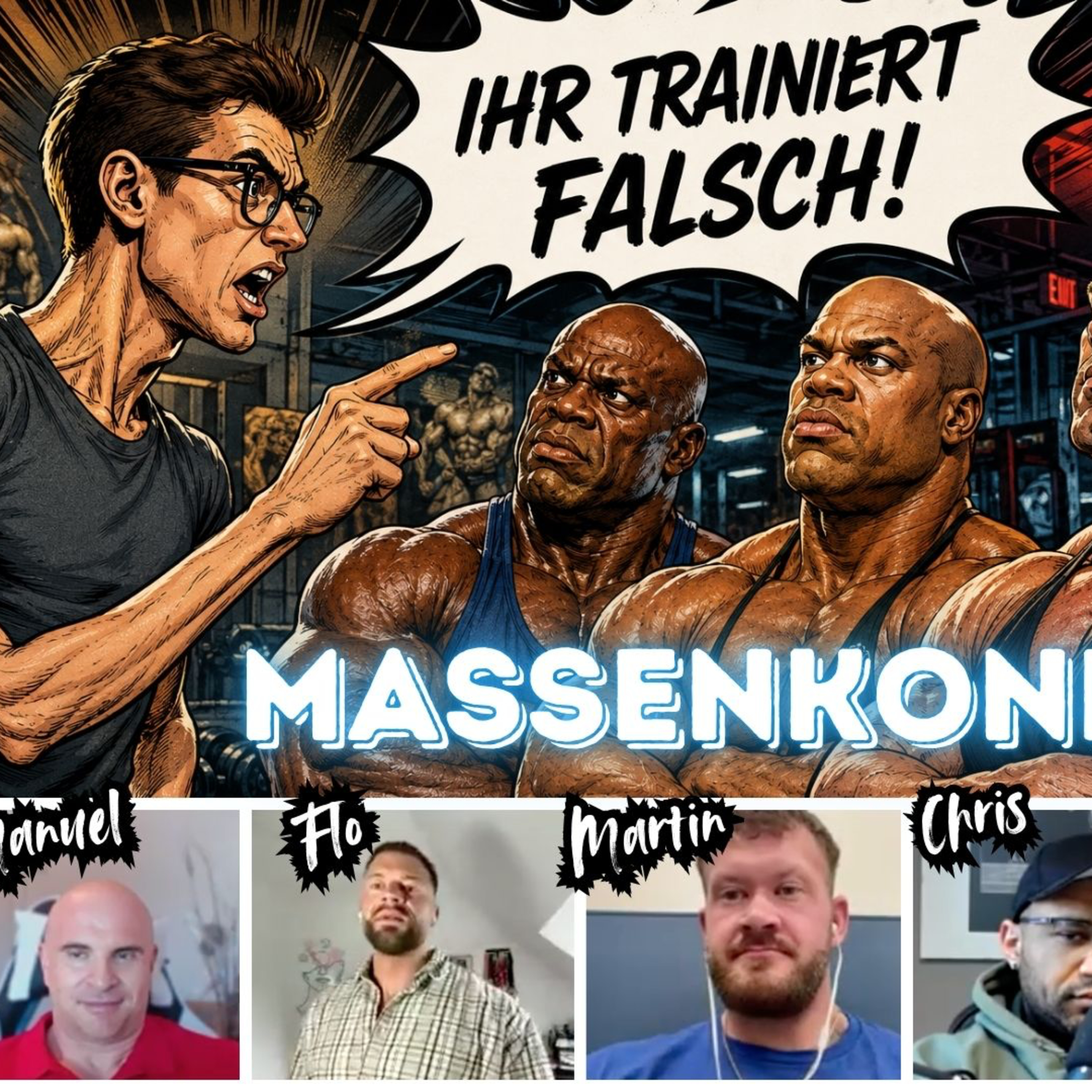 MK #202 -Trainingsdebatte, Blasphemie & NY Pro | MANUEL | CHRIS | MARTIN | KEVIN | FLO episode artwork