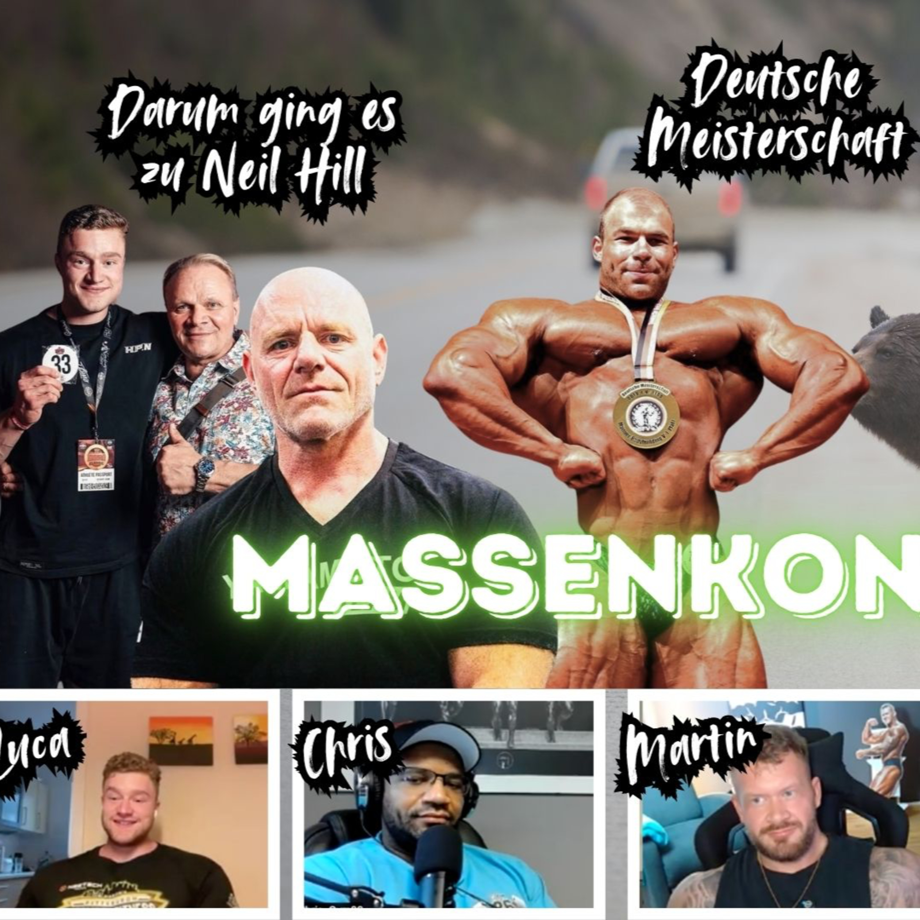 MK 204: Neil Hill, Enhanced Games, Bären & Wissenschaft | TOBI | LUCA | CHRIS | MARTIN episode artwork
