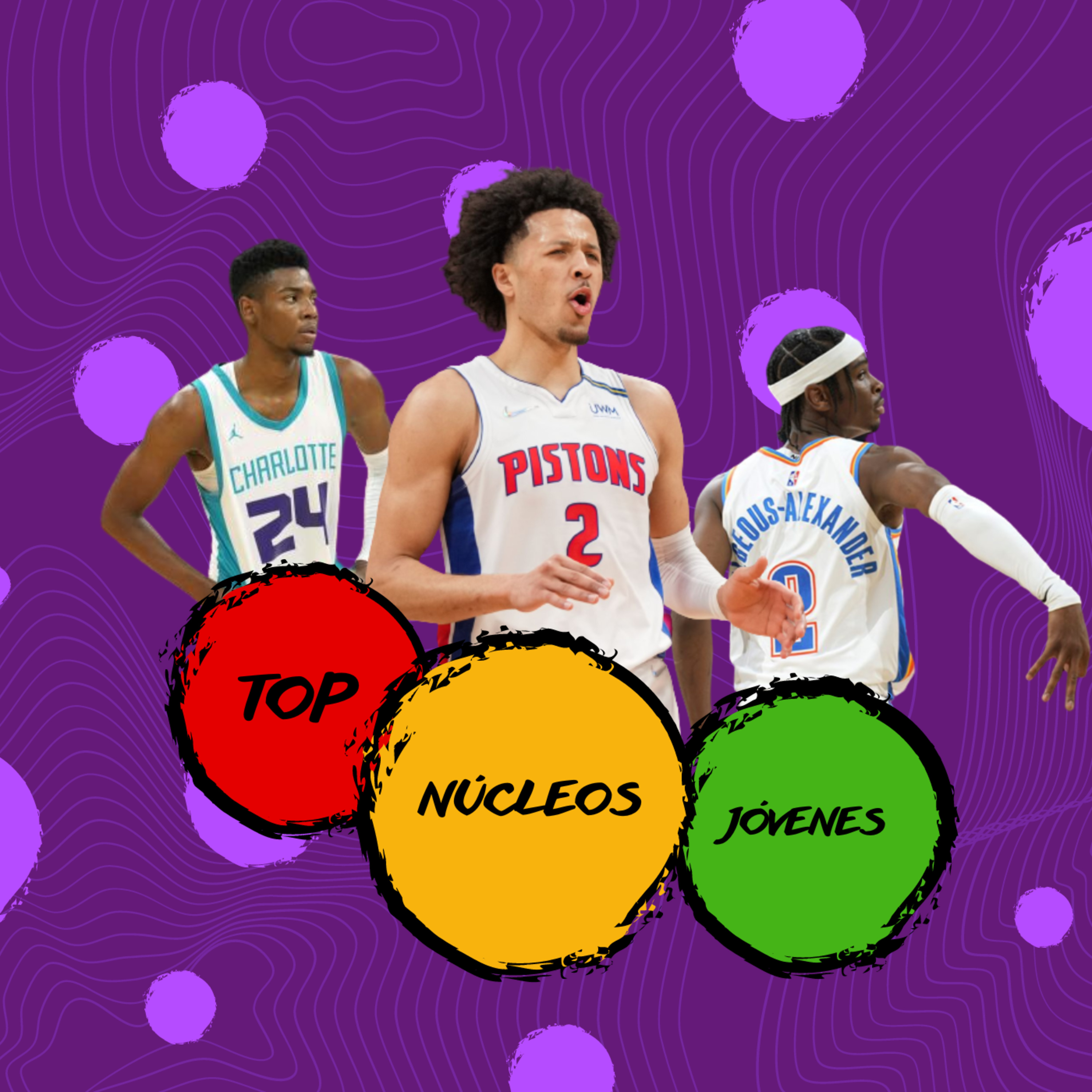 ¿Cuál es el mejor núcleo joven de la NBA? episode artwork