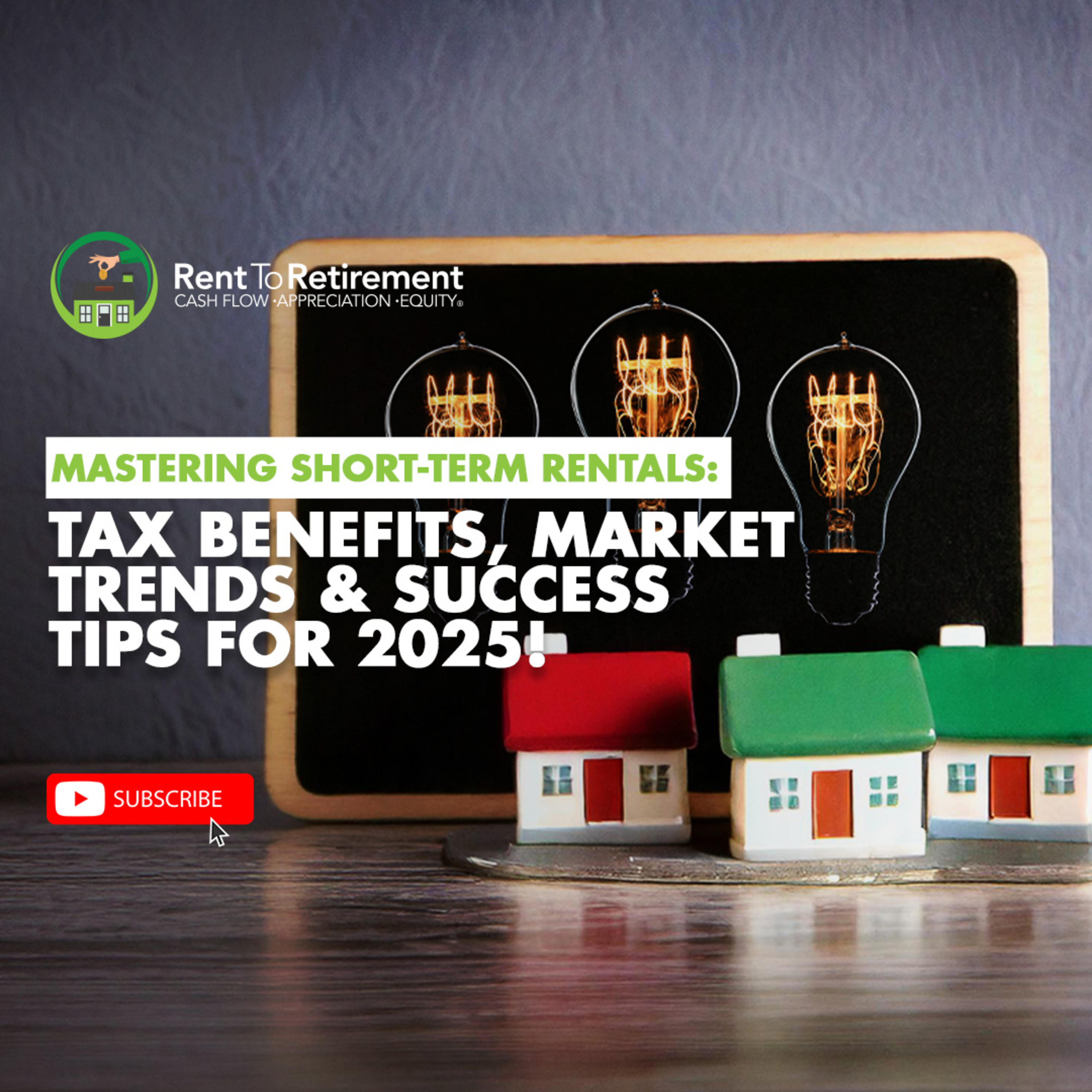 Mastering Short-Term Rentals: Tax Benefits, Market Trends & Success Tips for 2025! episode artwork