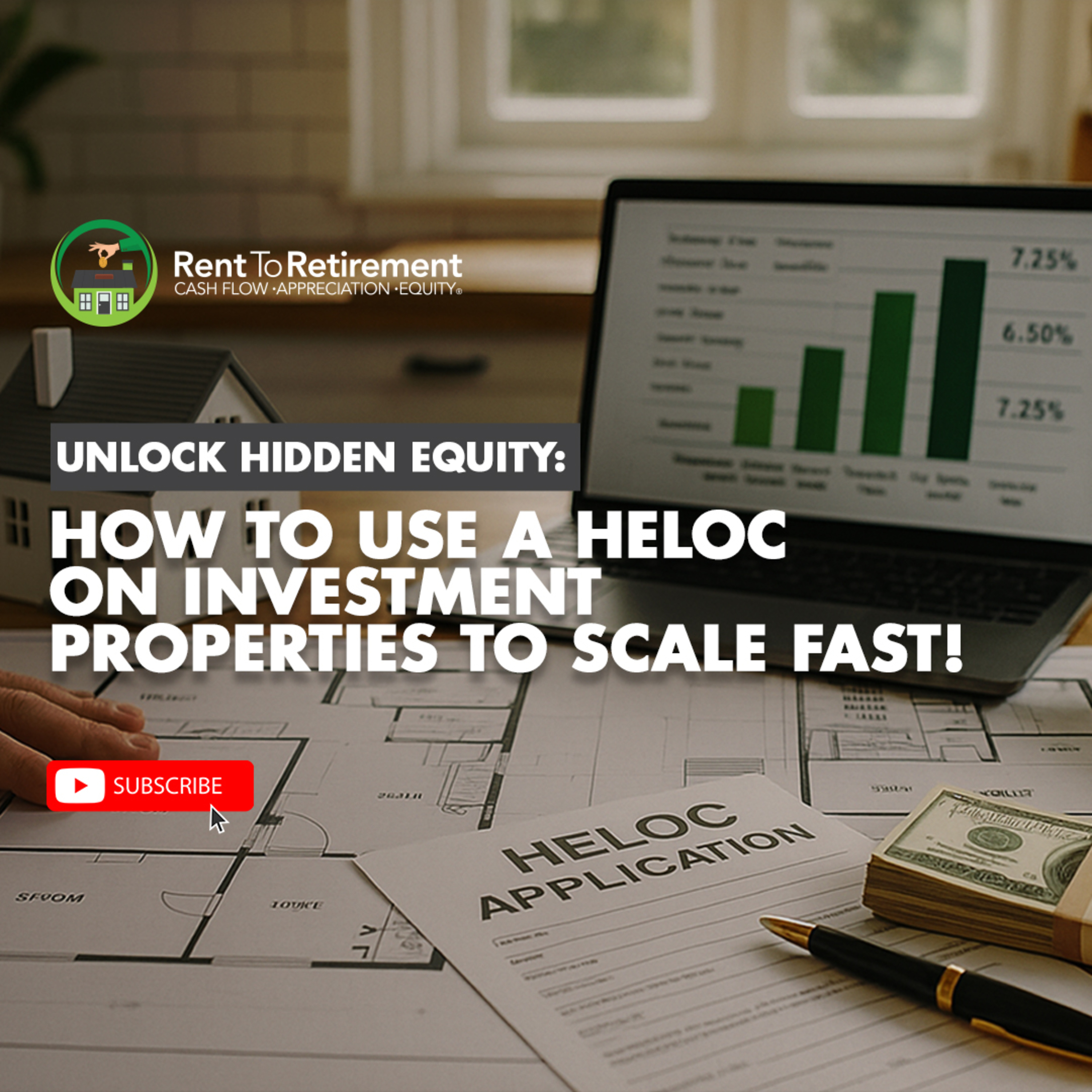 Unlock Hidden Equity: How to Use a HELOC on Investment Properties to Scale Fast! episode artwork