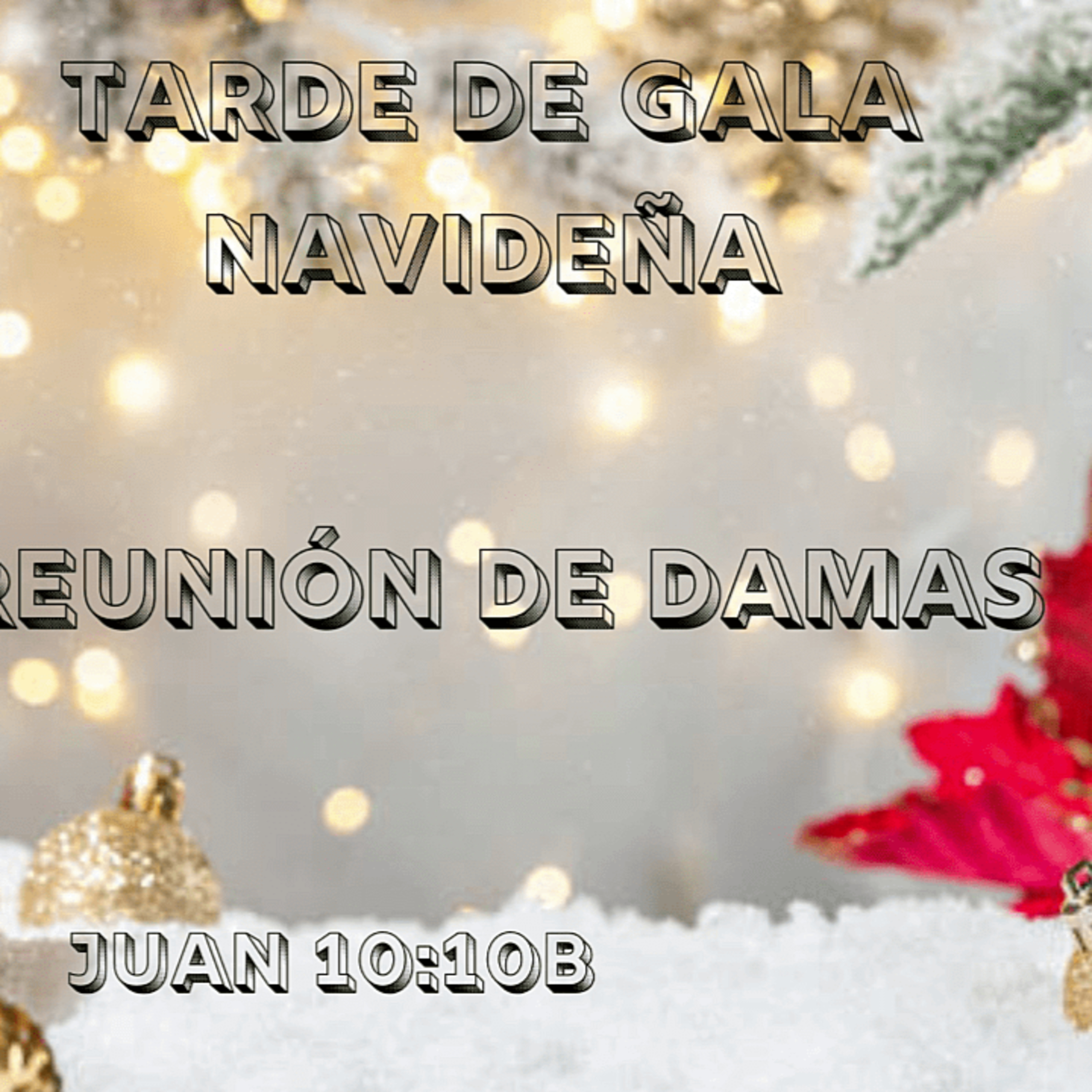 Reunión Damas Sábado | DICIEMBRE 2022 | Tarde de Gala Navideña episode artwork