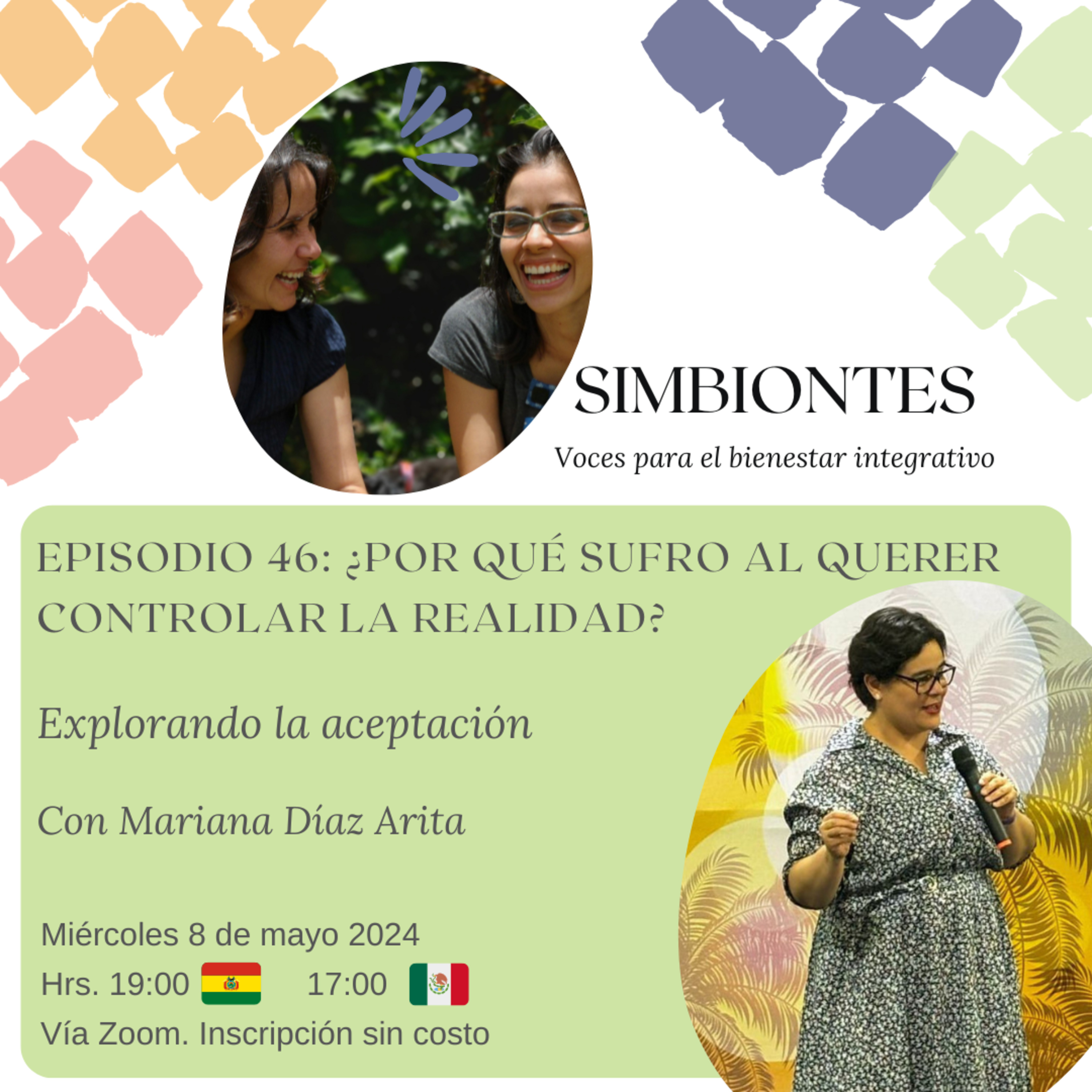 EPISODIO 46 ¿Por qué sufro al querer controlar la realidad? Explorando la aceptación episode artwork