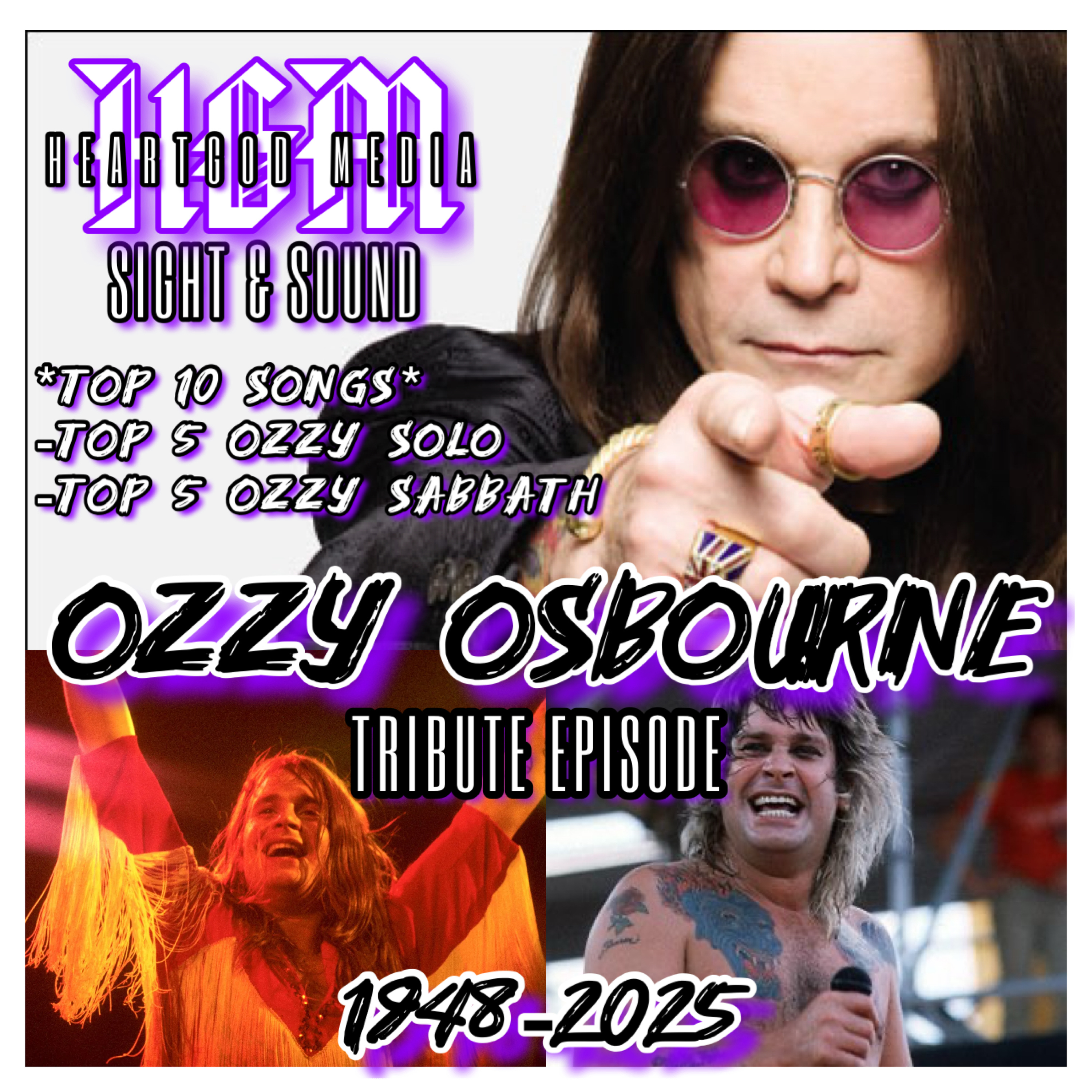 Ozzy Osbourne Tribute- Top 5 Ozzy Solo/ Top 5 Ozzy Sabbath Songs