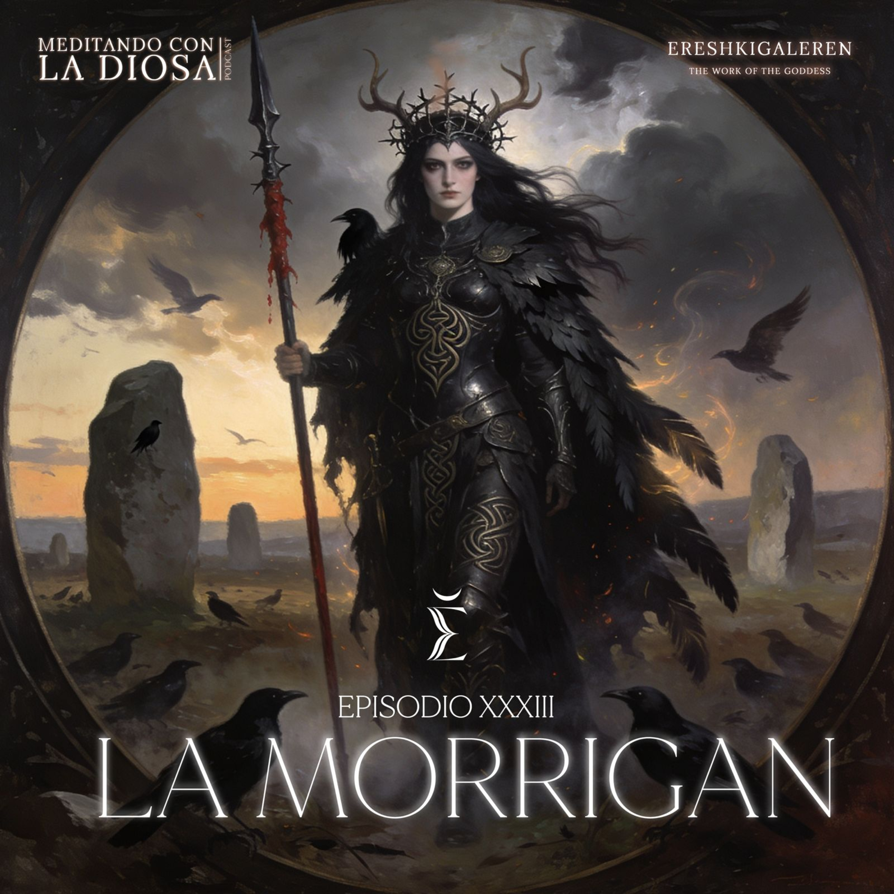 Portada de Ereshkigaleren: Meditando con la Diosa