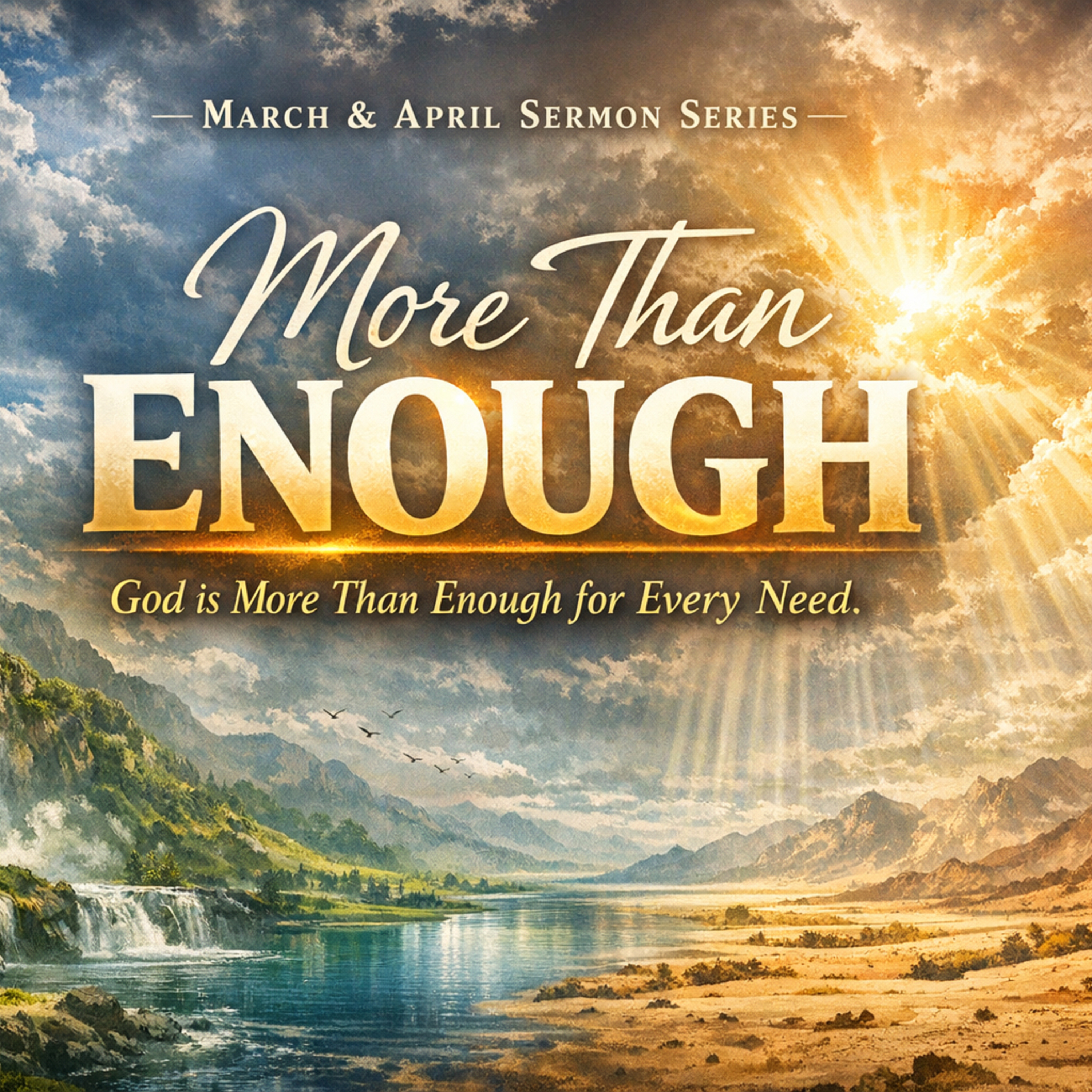More Than Enough: Our Savior