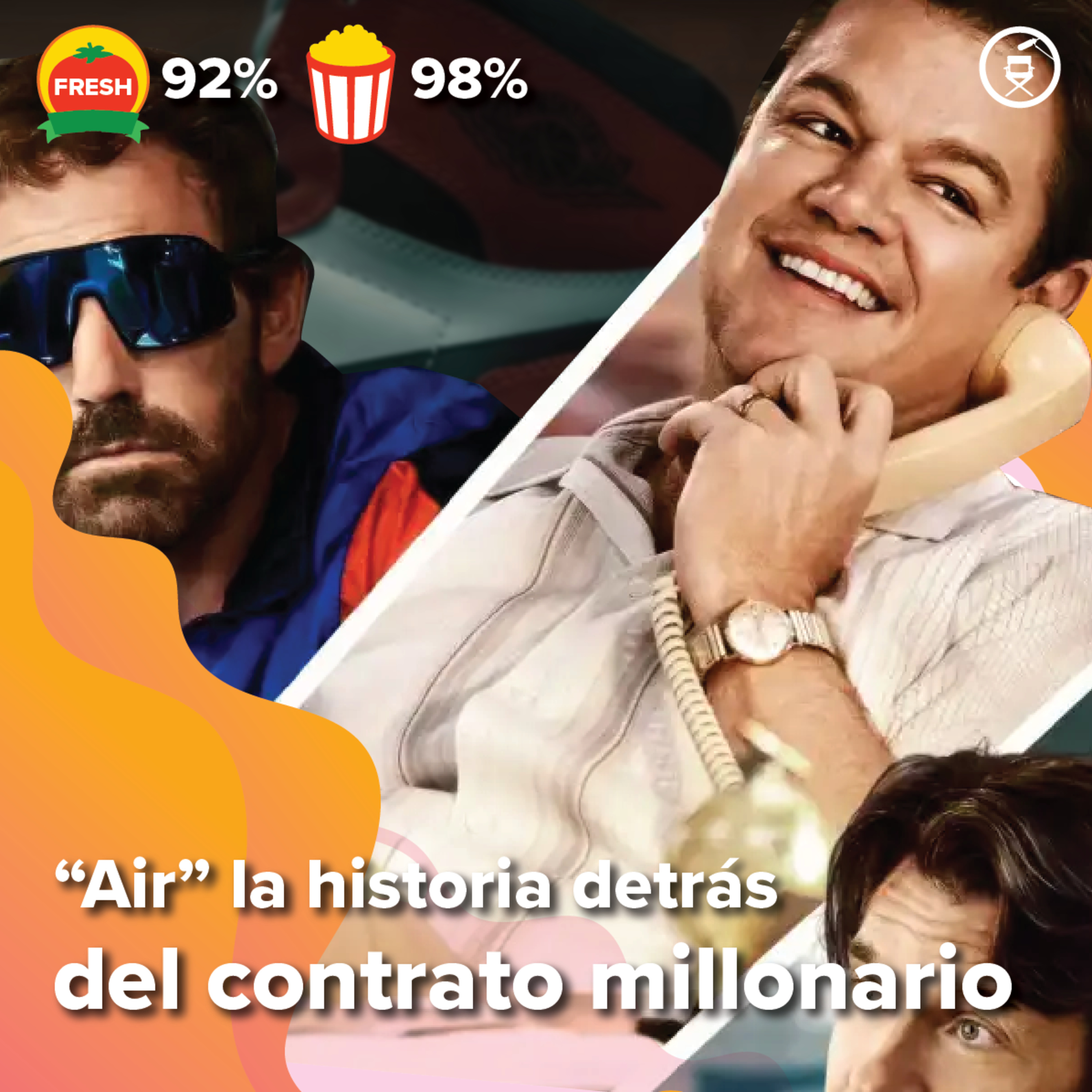 CINEMA STATION - AIR LA HISTORIA DETRÁS DEL LOGO - MATT DAMON - BEN AFFLECK - VIOLA DAVIS - CHRIS TUCKER - JASON BATEMAN episode artwork