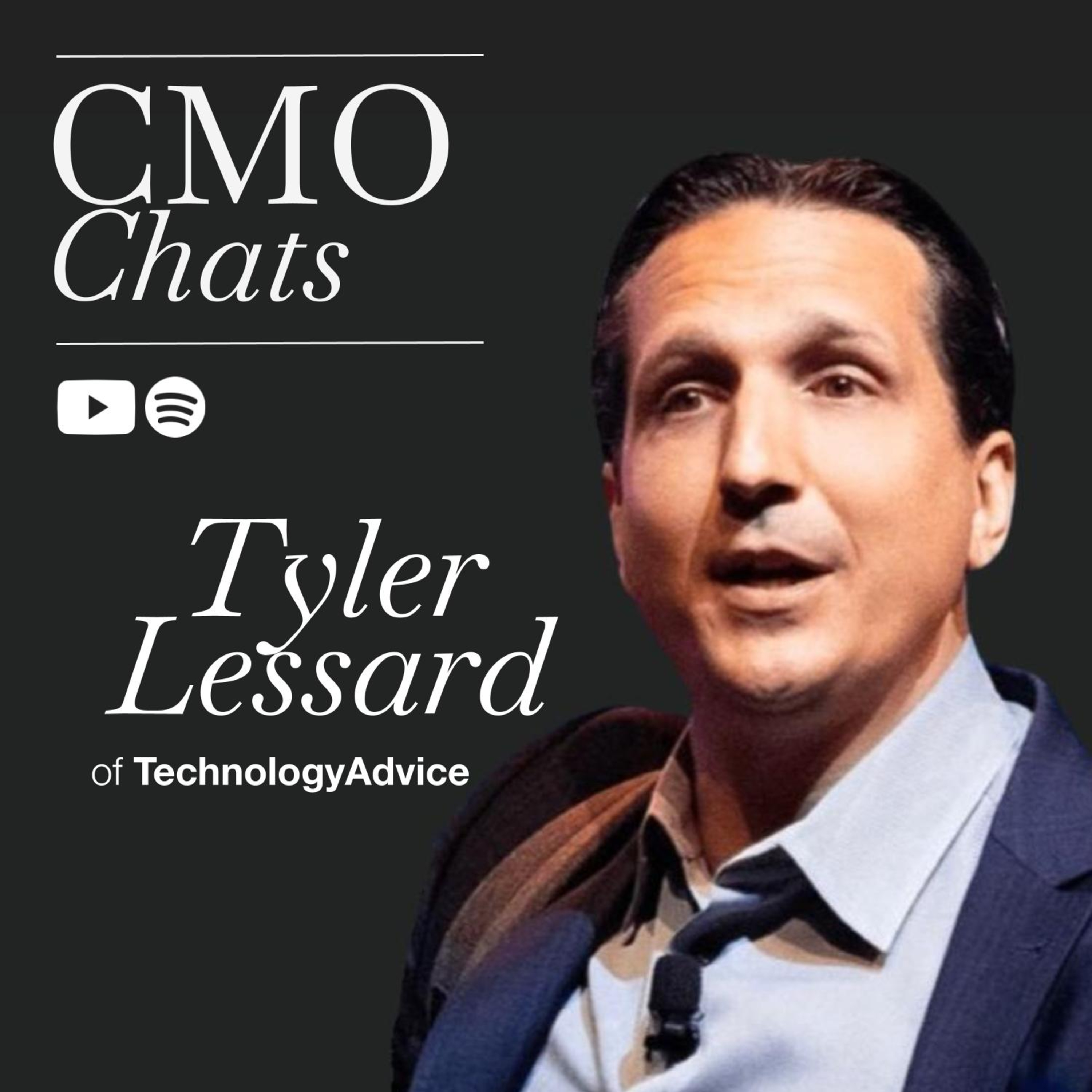 Branding and Scalability: Insights from Tyler Lessard, Chief Marketing Officer at TechnologyAdvice | CMO Chats episode artwork