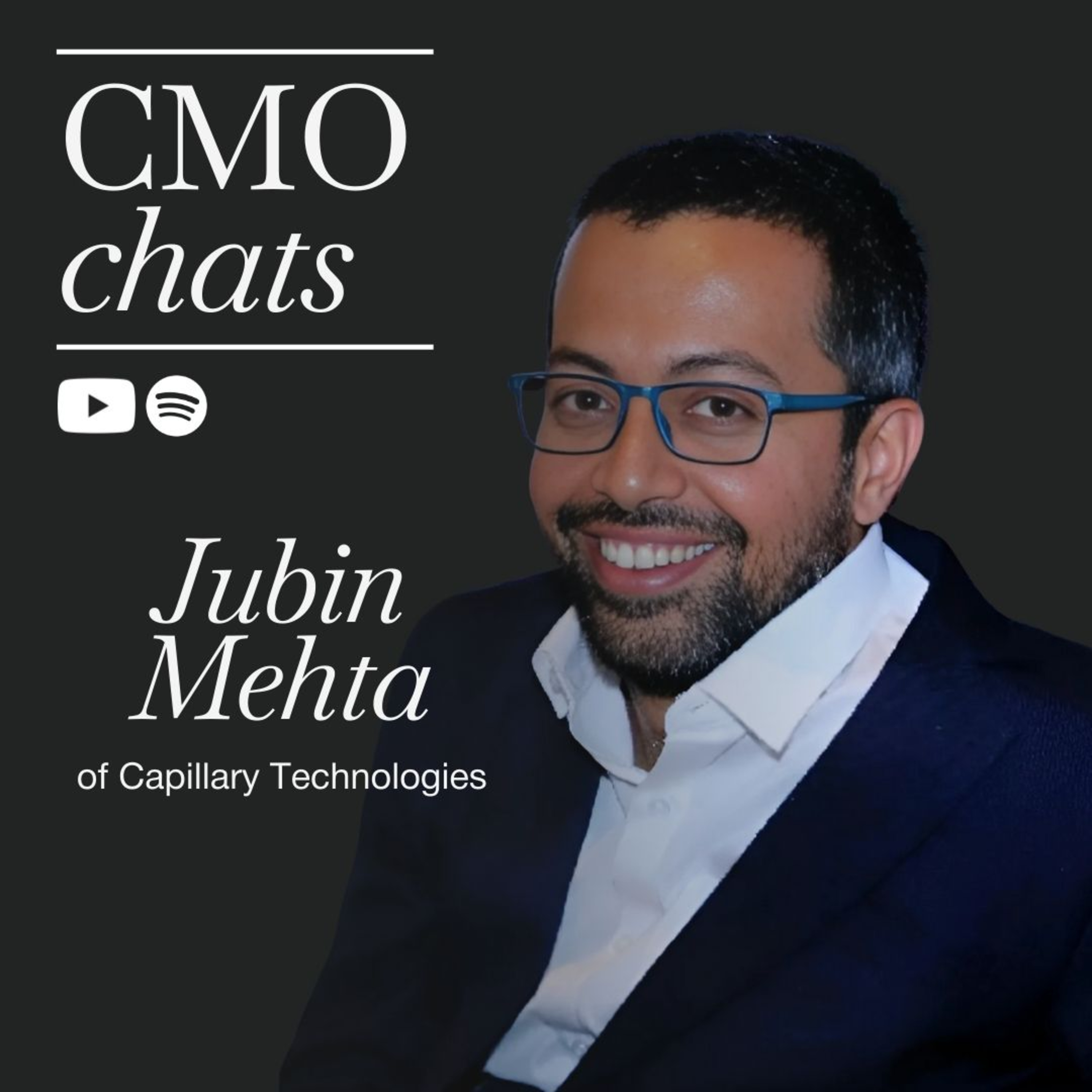 Generative Engine Optimisation & the Future of B2B Marketing: Jubin Mehta of Capillary Technologies | CMO Chats episode artwork
