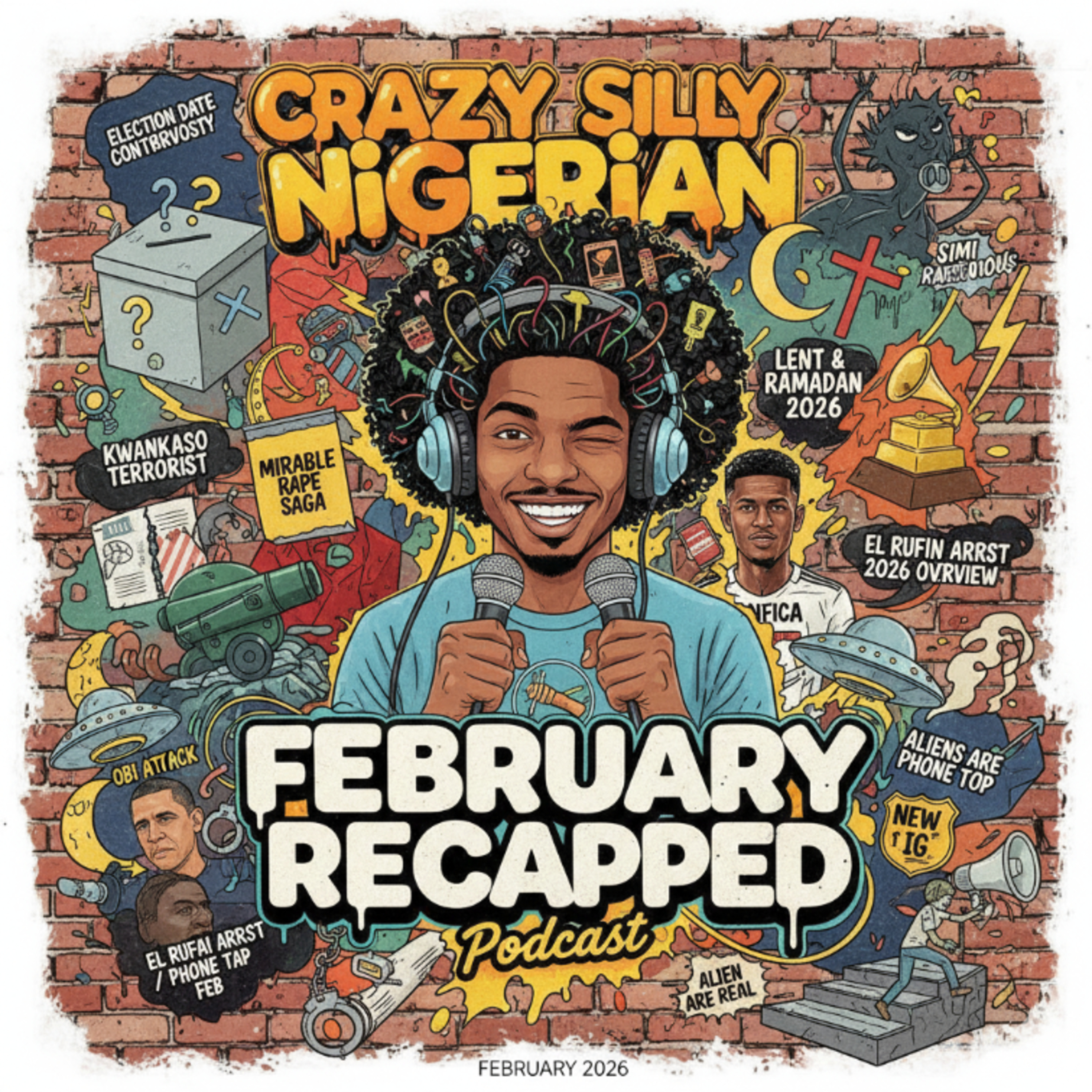 Recapped: February 2026 episode artwork