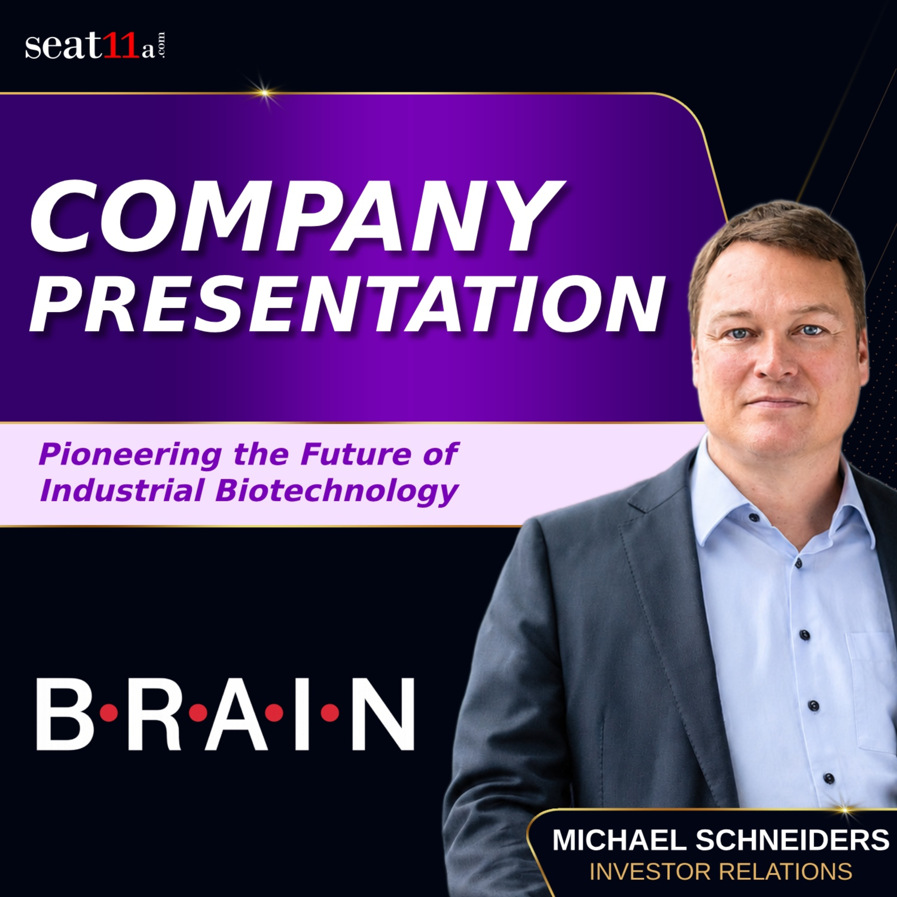 BRAIN Biotech AG Company Presentation | Pioneering the Future of Industrial Biotechnology with IR episode artwork