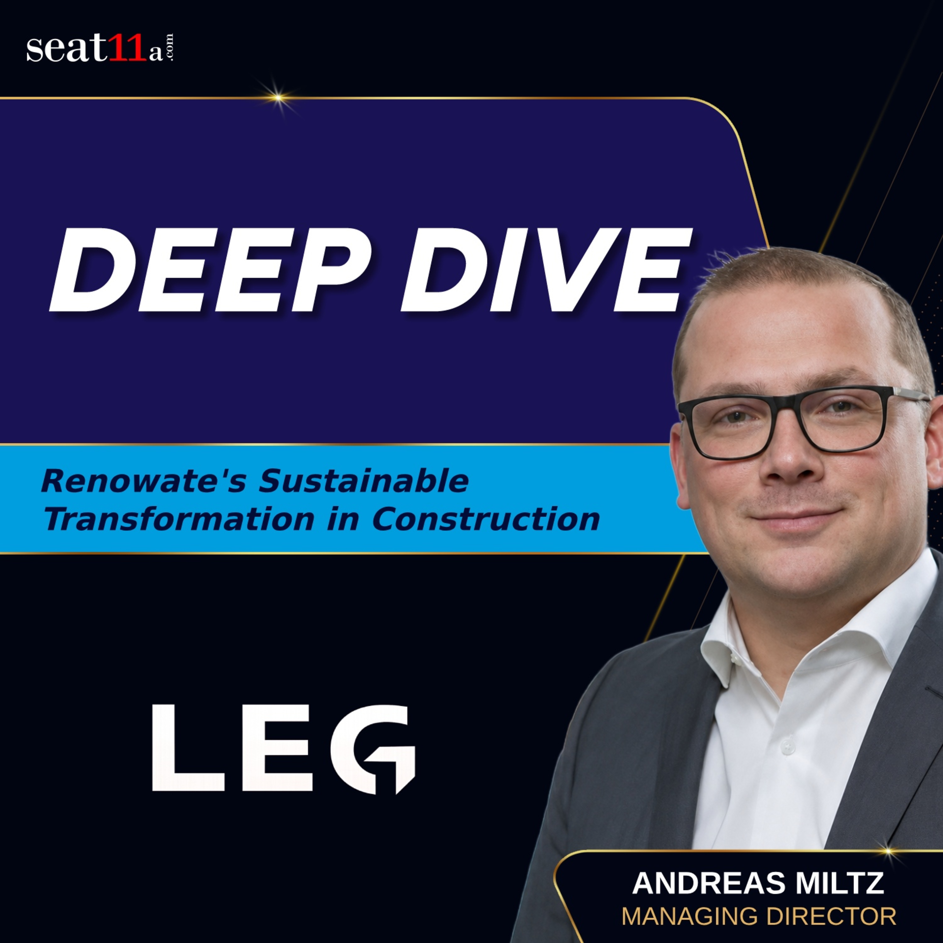 LEG Immobilien SE Renowate’s Deep Dive | Sustainable Transformation in Construction episode artwork