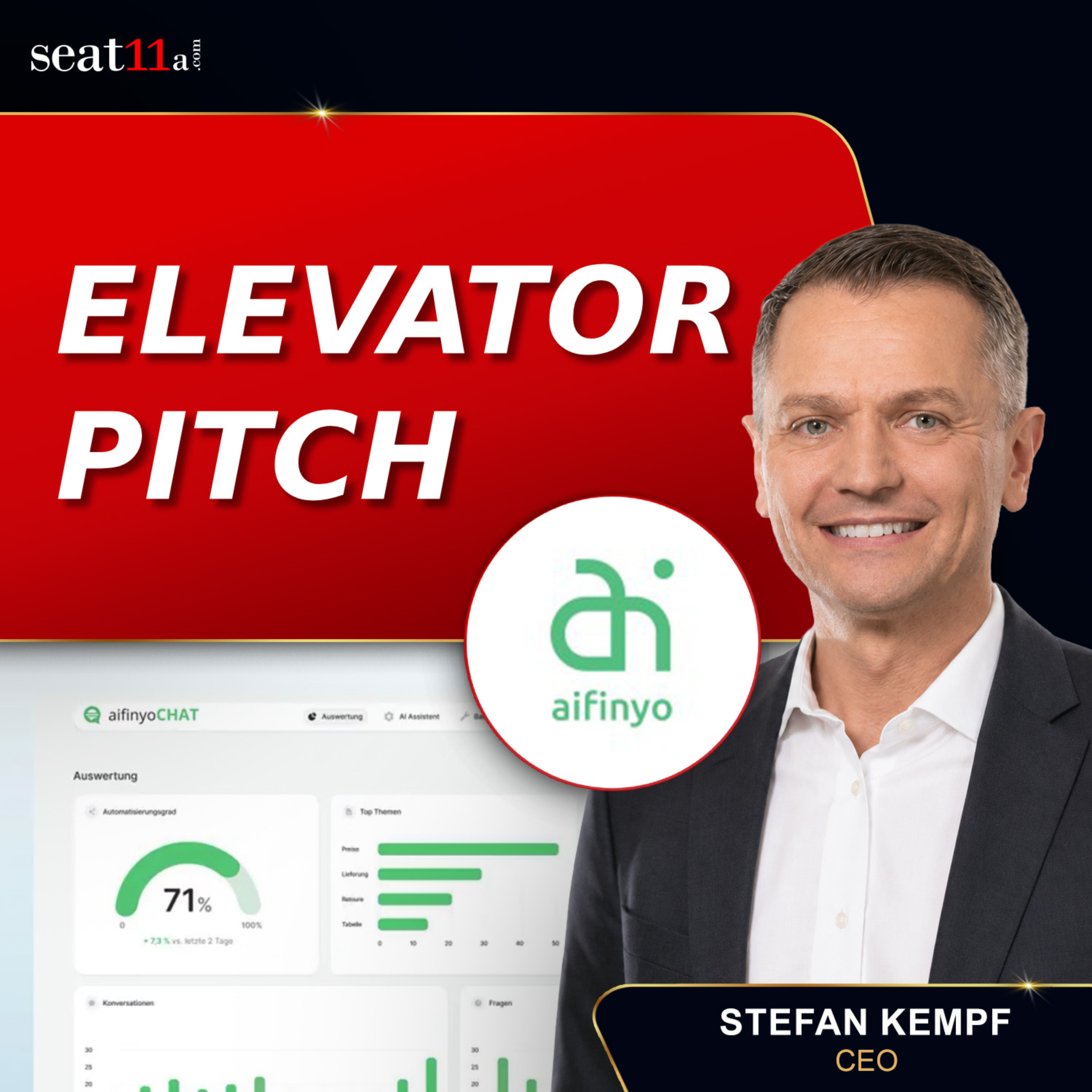 aifinyo AG: Revolutionizing Finance for Growth Companies | Elevator Pitch by CEO Stefan Kempf episode artwork