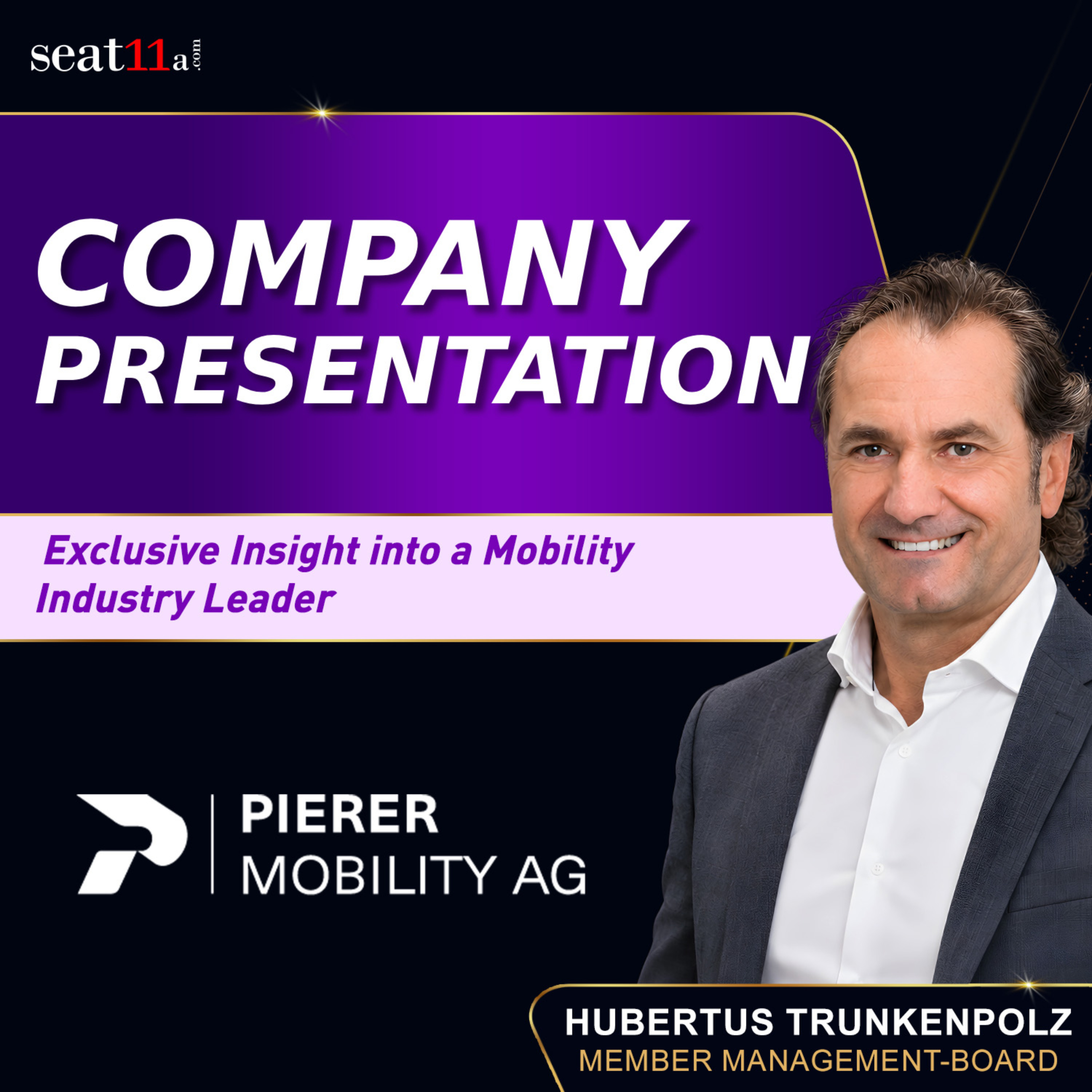 PIERER Mobility AG Company Presentation | Exclusive Insight into a Mobility Industry Leader with Board Member  episode artwork
