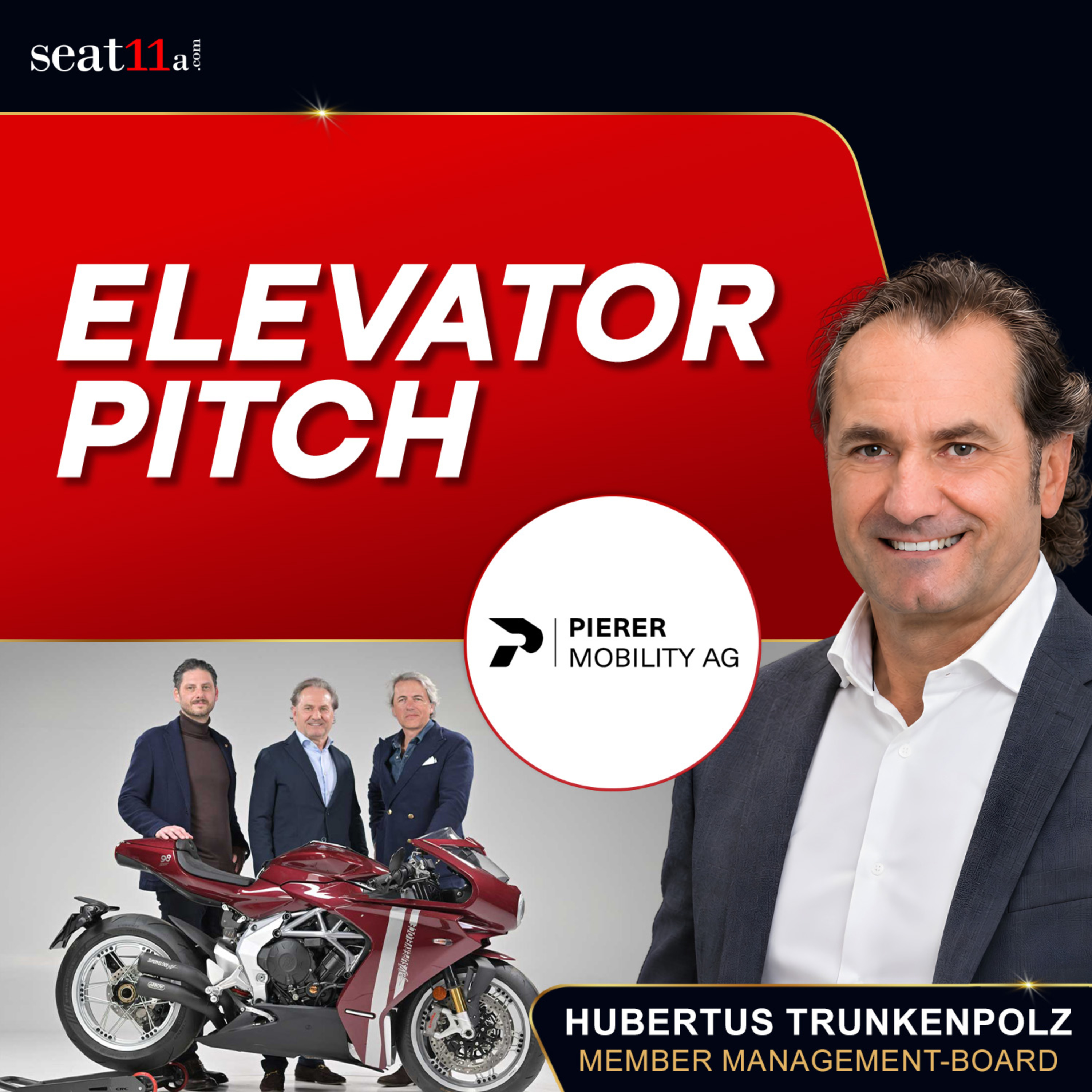 PIERER Mobility AG Elevator Pitch | Revolutionizing the Powered Two-Wheeler Industry with Board Member episode artwork