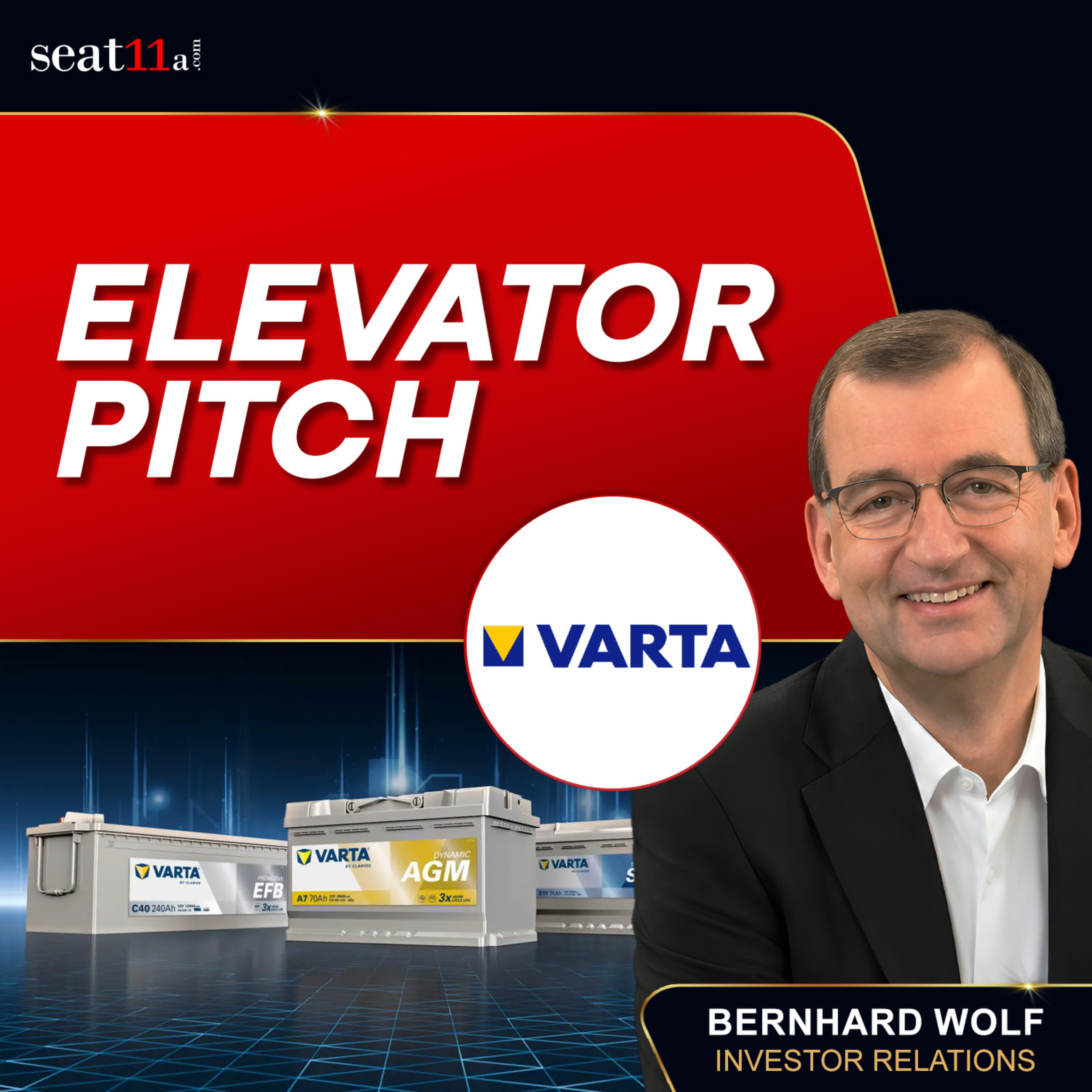 VARTA AG Elevator Pitch | A Global Battery Powerhouse with IR episode artwork