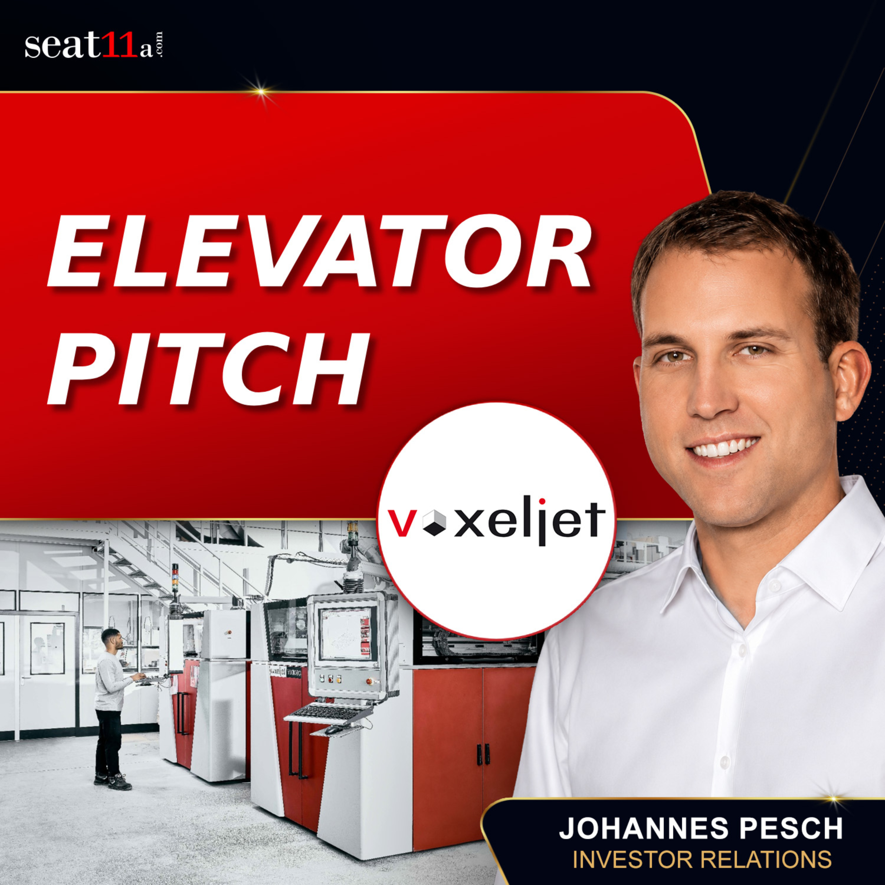 voxeljet AG Elevator Pitch | Revolutionizing Manufacturing with 3D Printing Technology with IR episode artwork