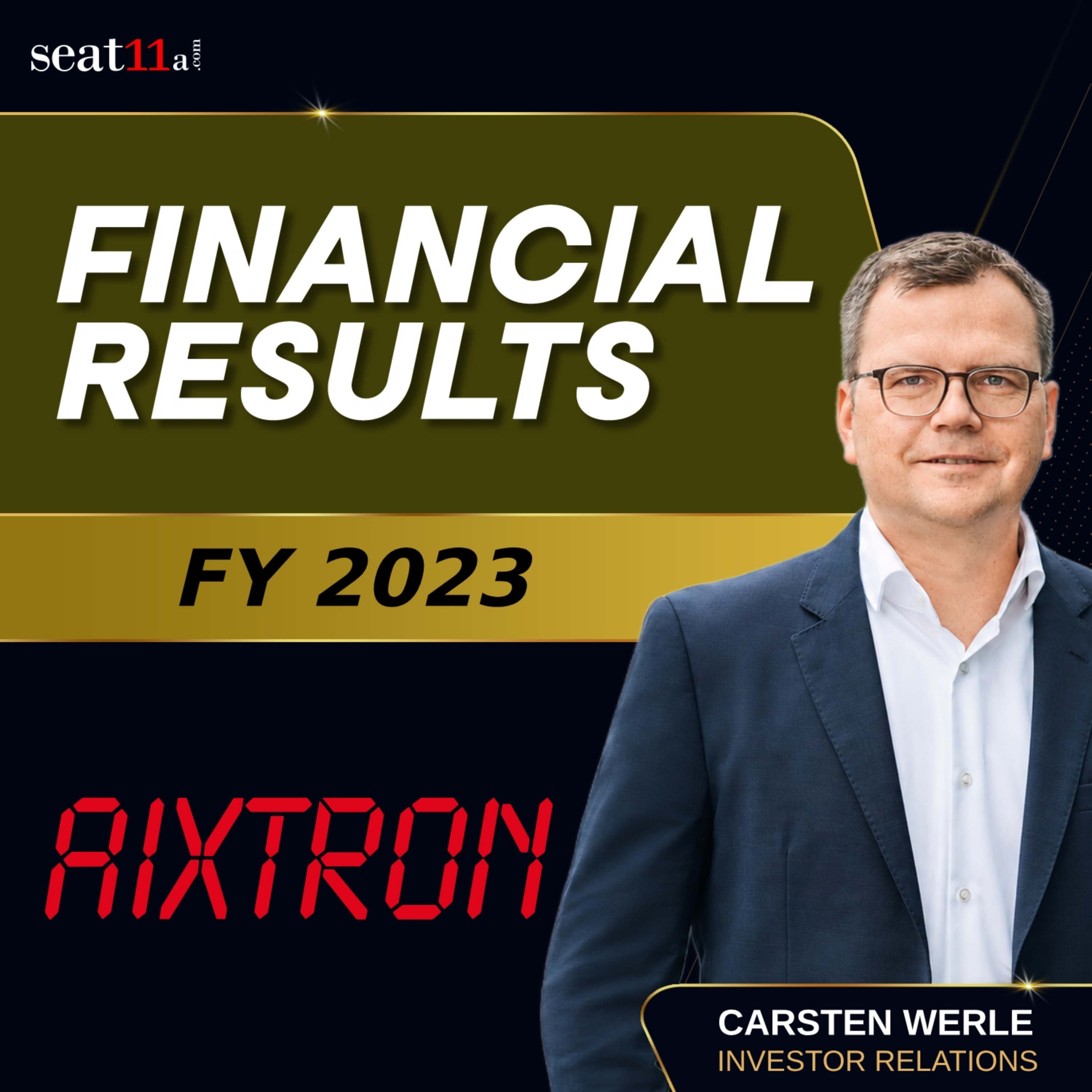 AIXTRON SE Financial Results FY 2023 | Record Revenue Growth & Innovative Breakthroughs in 2023 with IR episode artwork