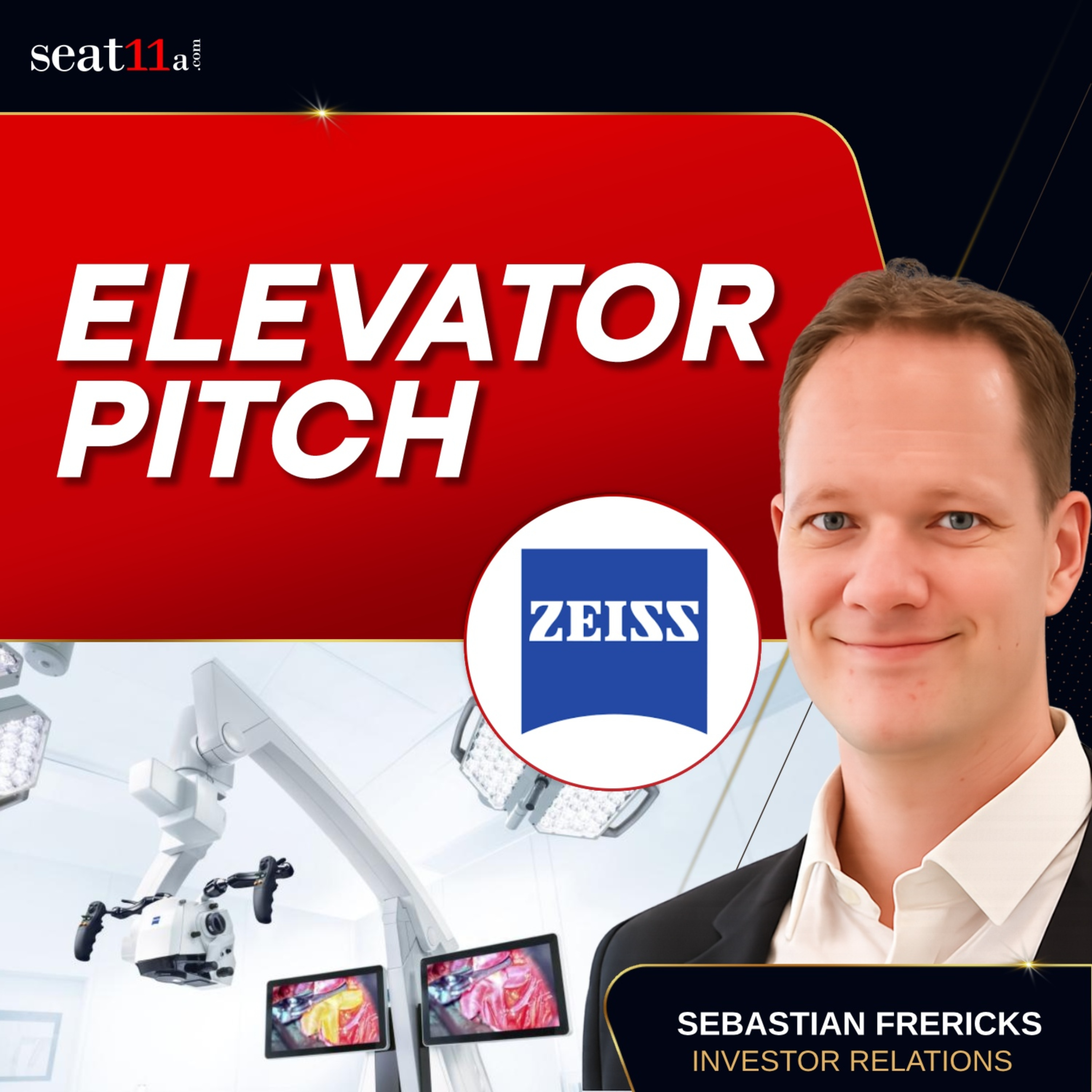 Carl Zeiss Meditec AG Elevator Pitch 2025 | Innovation, and growth strategy episode artwork