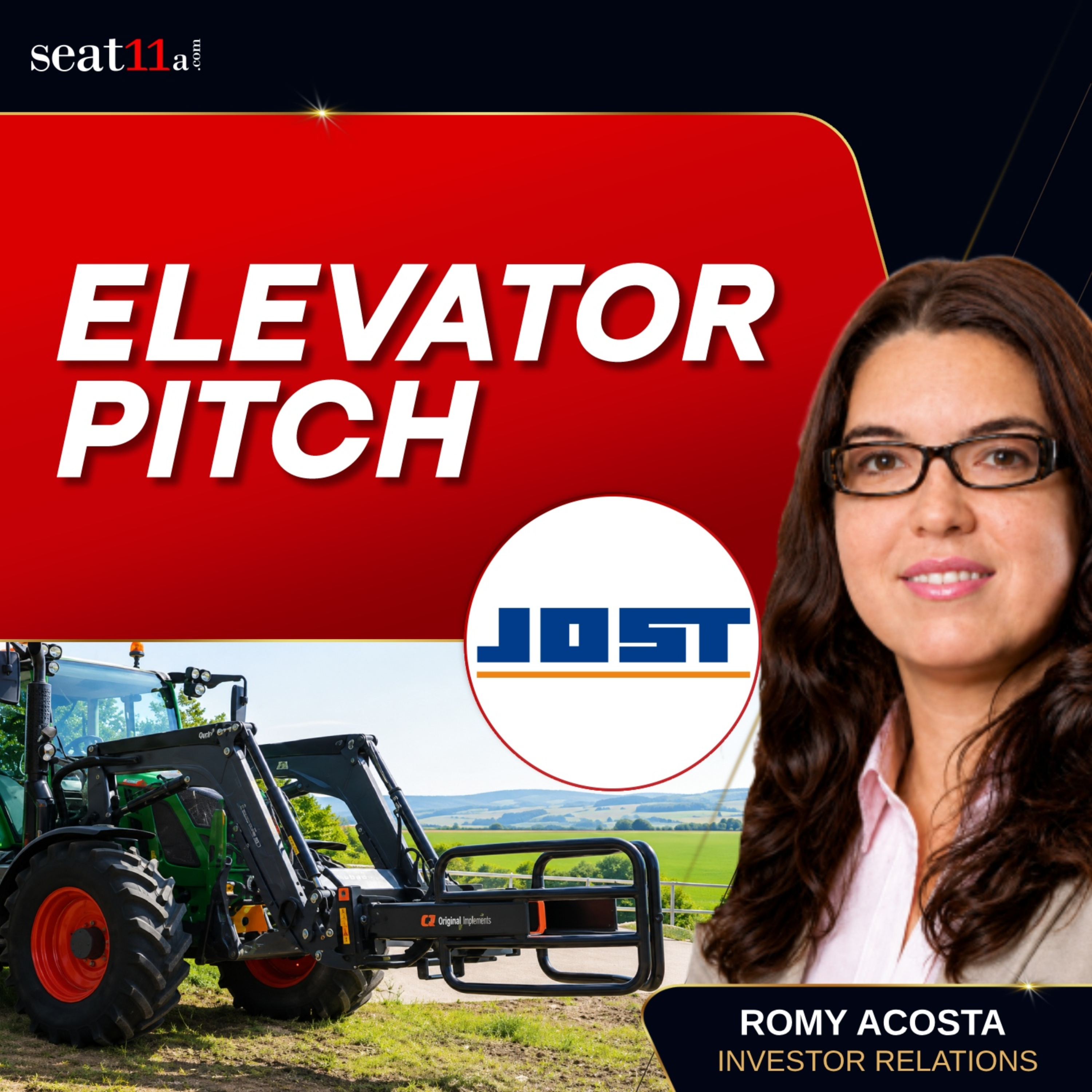 JOST Werke AG Elevator Pitch | Global Leader in Commercial Vehicle Components & Systems with IR episode artwork