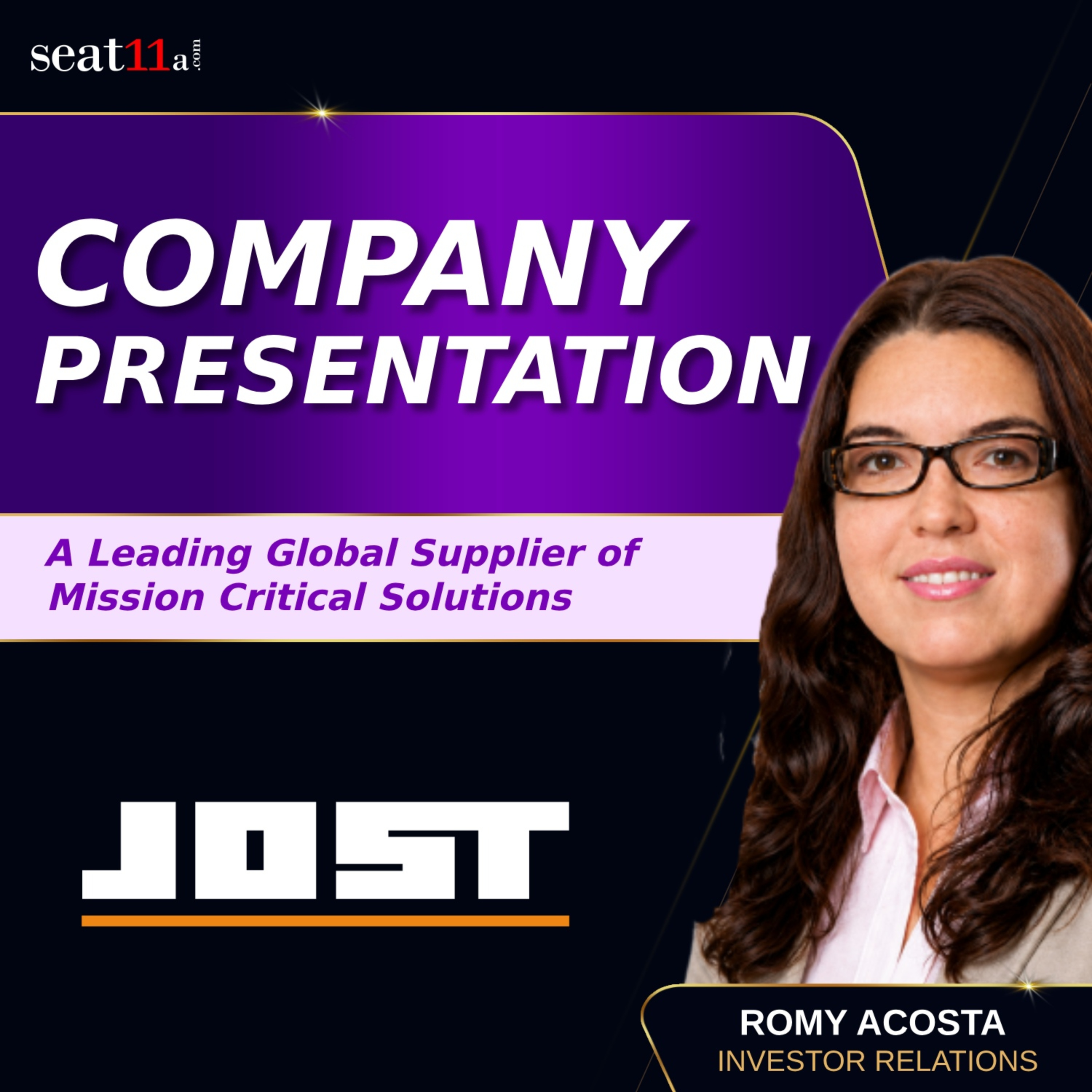 JOST Werke AG Company Presentation | A Leading Global Supplier of Mission Critical Solutions with IR episode artwork