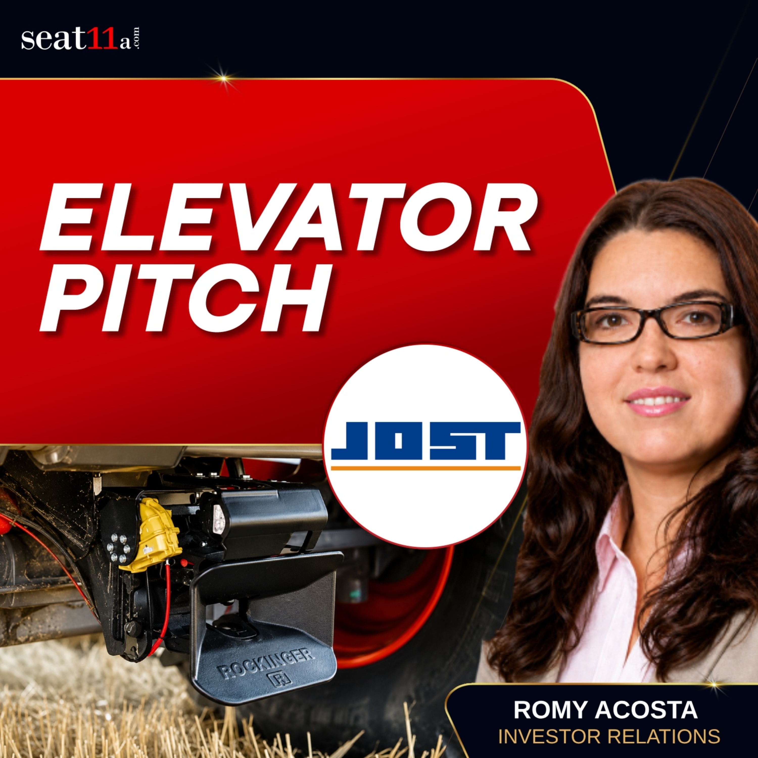 JOST Werke AG Elevator Pitch | Unveiling the Secrets of a Global Leader in Mission-Critical Solutions with IR episode artwork