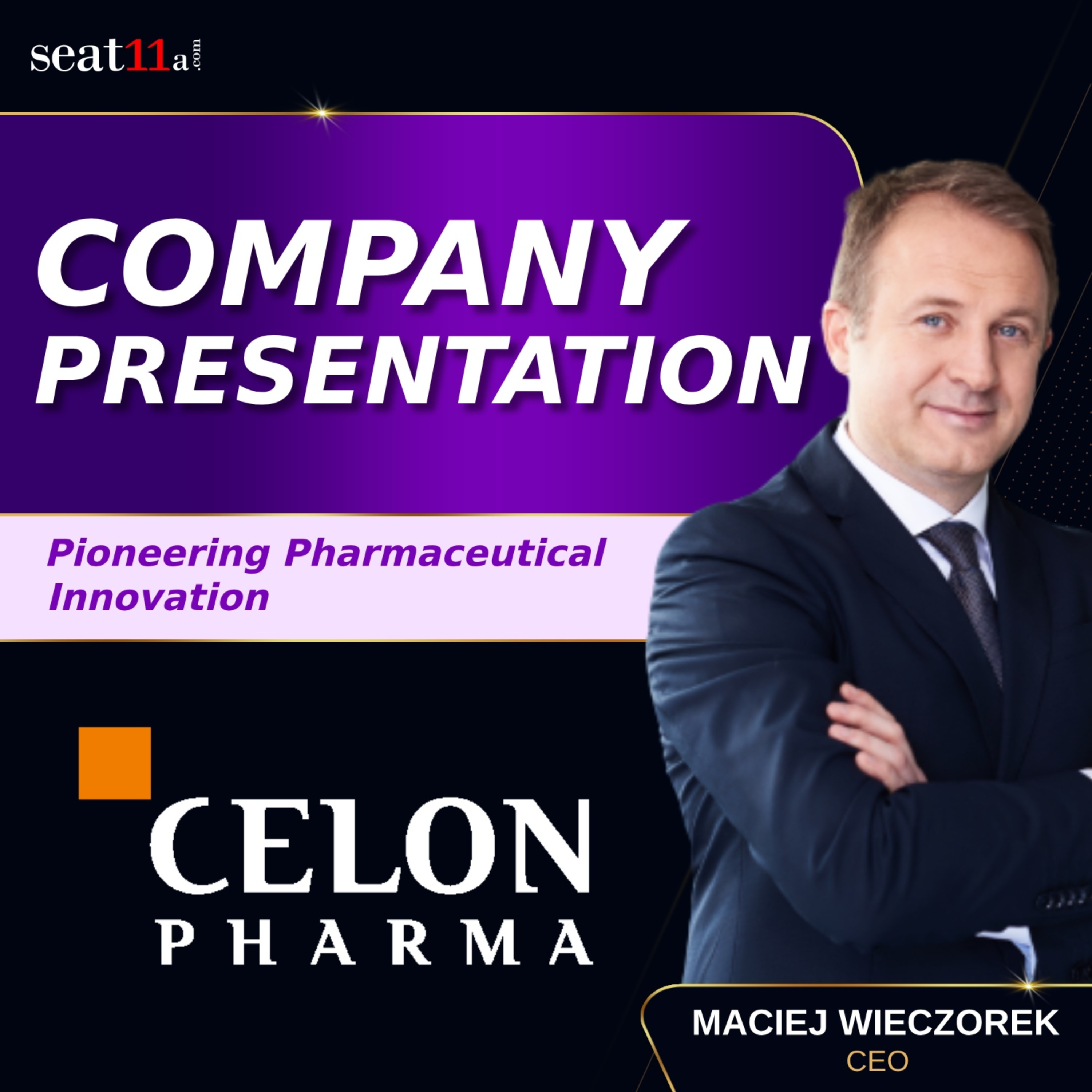 Celon Pharma S.A. Company Presentation | Pioneering Pharmaceutical Innovation with CEO episode artwork
