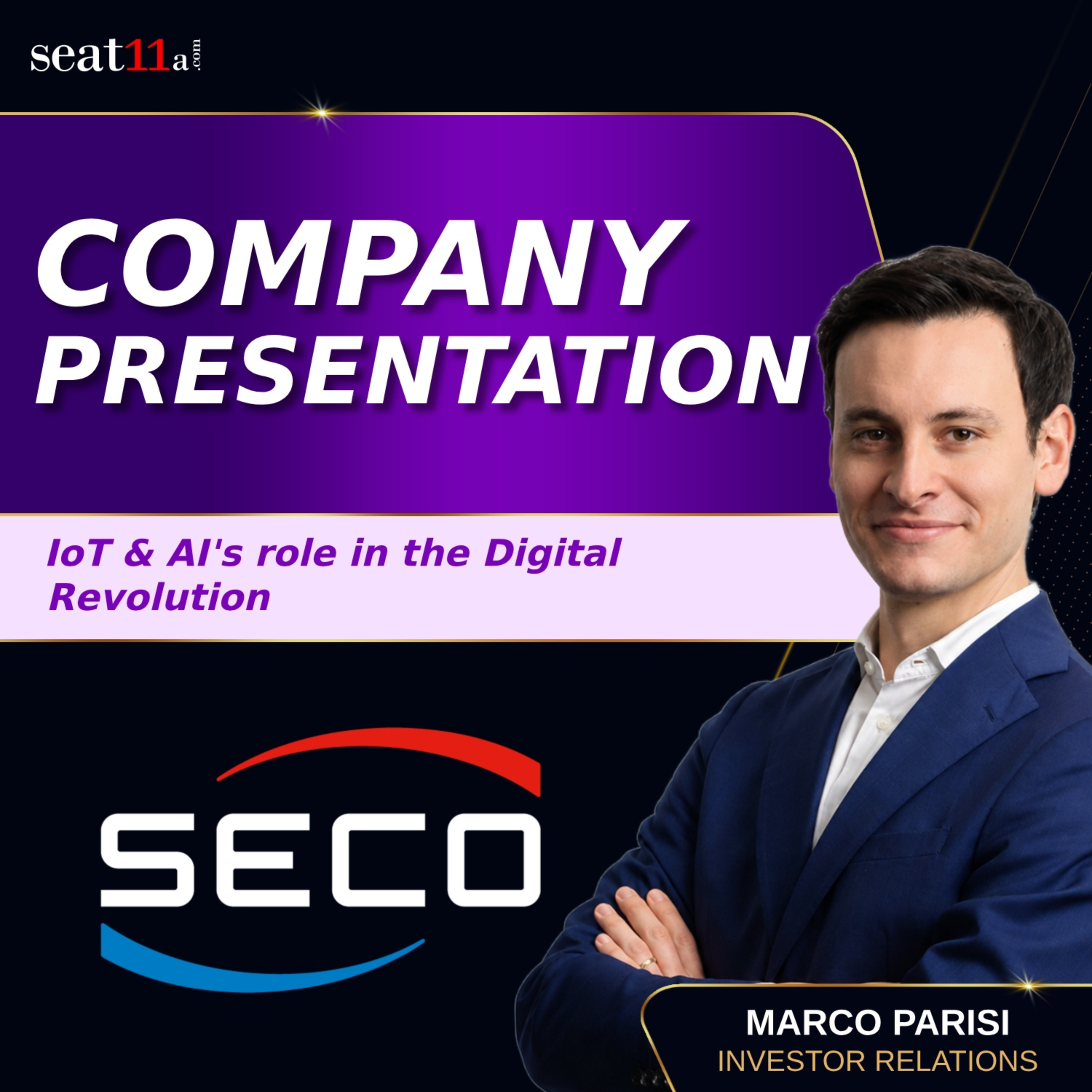 SECO SpA Company Presentation | Shaping the Future of IoT & AI in the Digital Revolution with IR  episode artwork