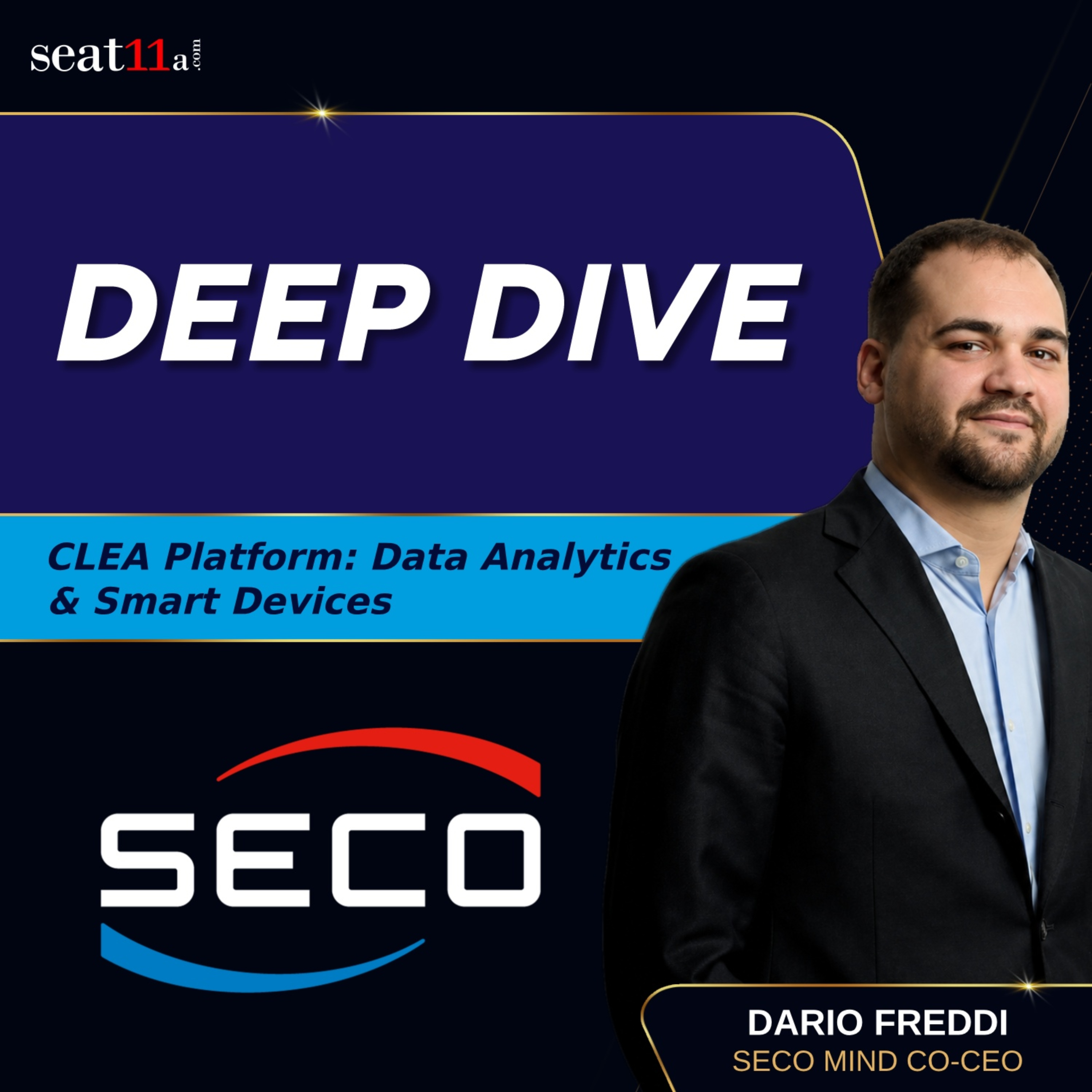 SECO SpA Deep Dive 2022 | CLEA Platform: A Paradigm Shift in Data Analytics & Smart Devices with Co-CEO  episode artwork