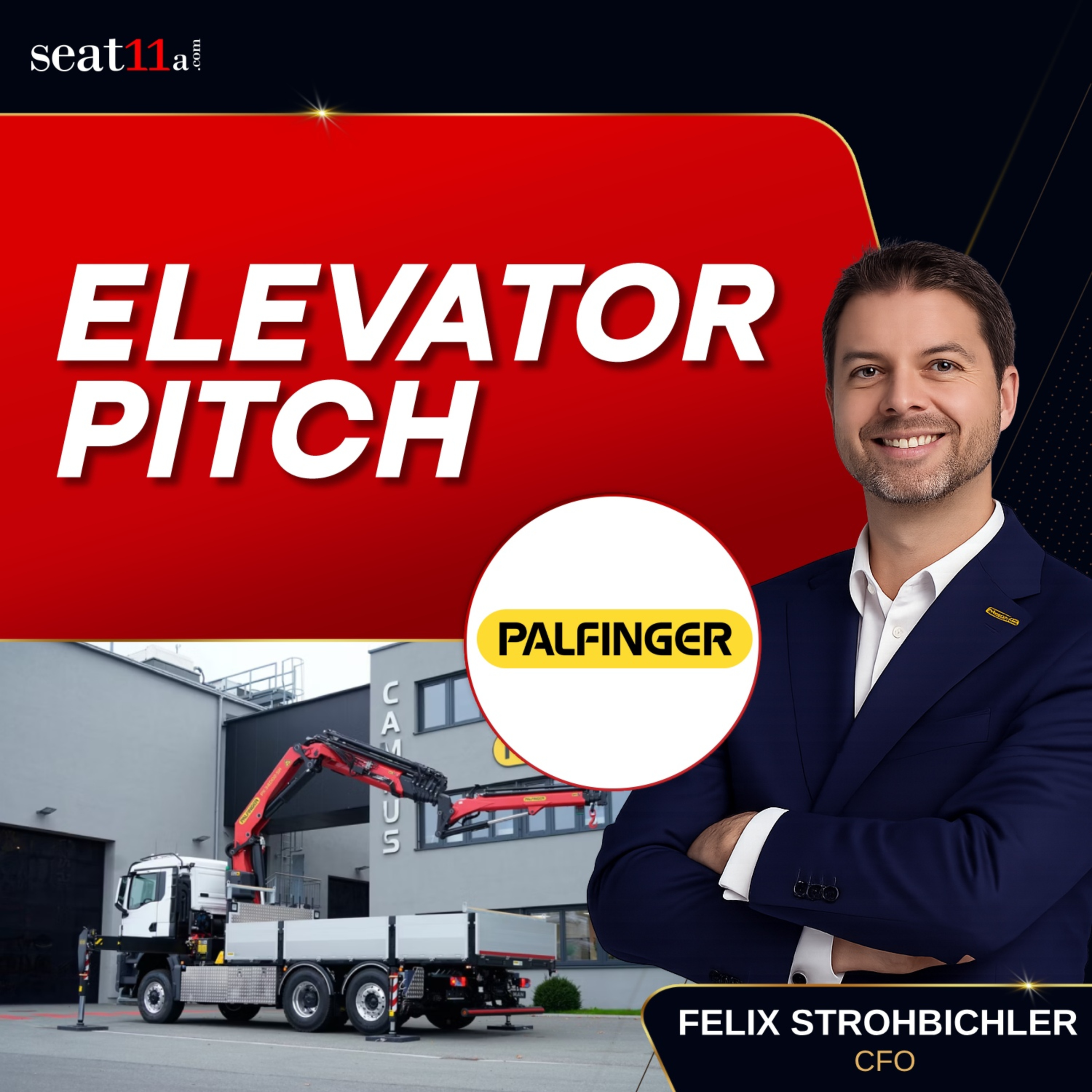 Palfinger AG Elevator Pitch | Innovation, Growth & Global Leadership episode artwork