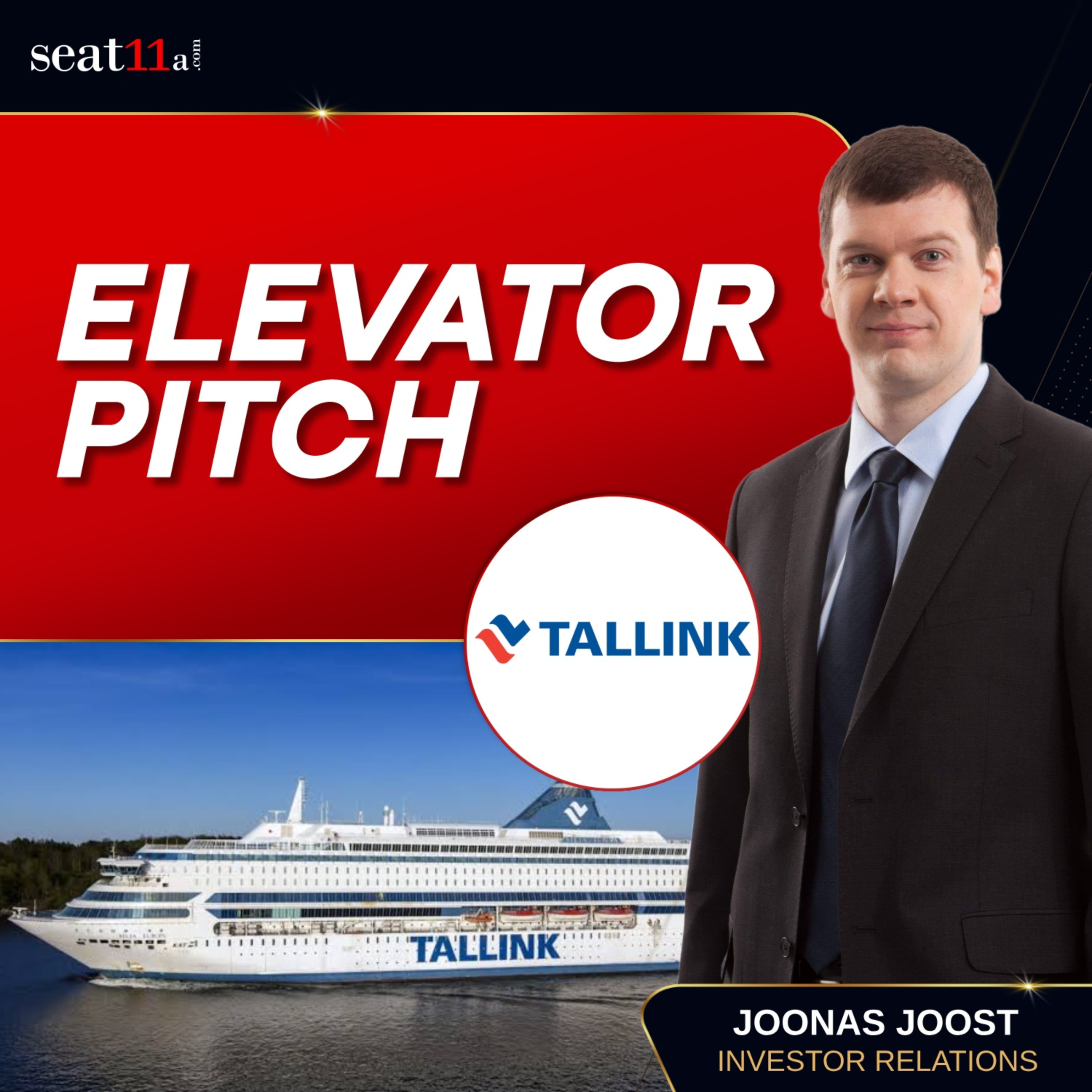 AS Tallink Grupp Elevator Pitch | The Northern Baltic Sea’s Leading Ferry Operator with IR episode artwork