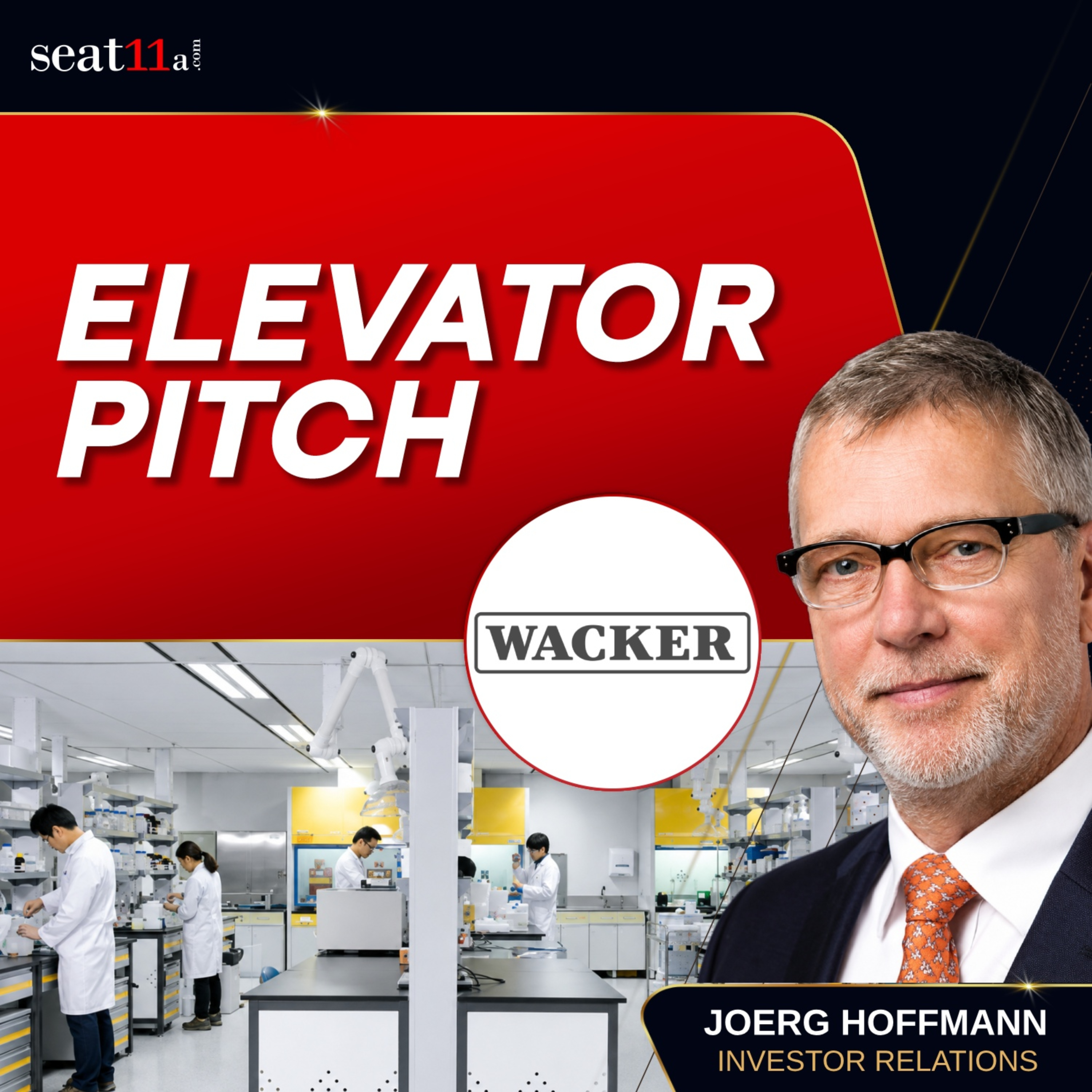 Wacker Chemie AG Elevator Pitch | Pioneering the Chemical Industry through Innovation & Sustainability with IR episode artwork