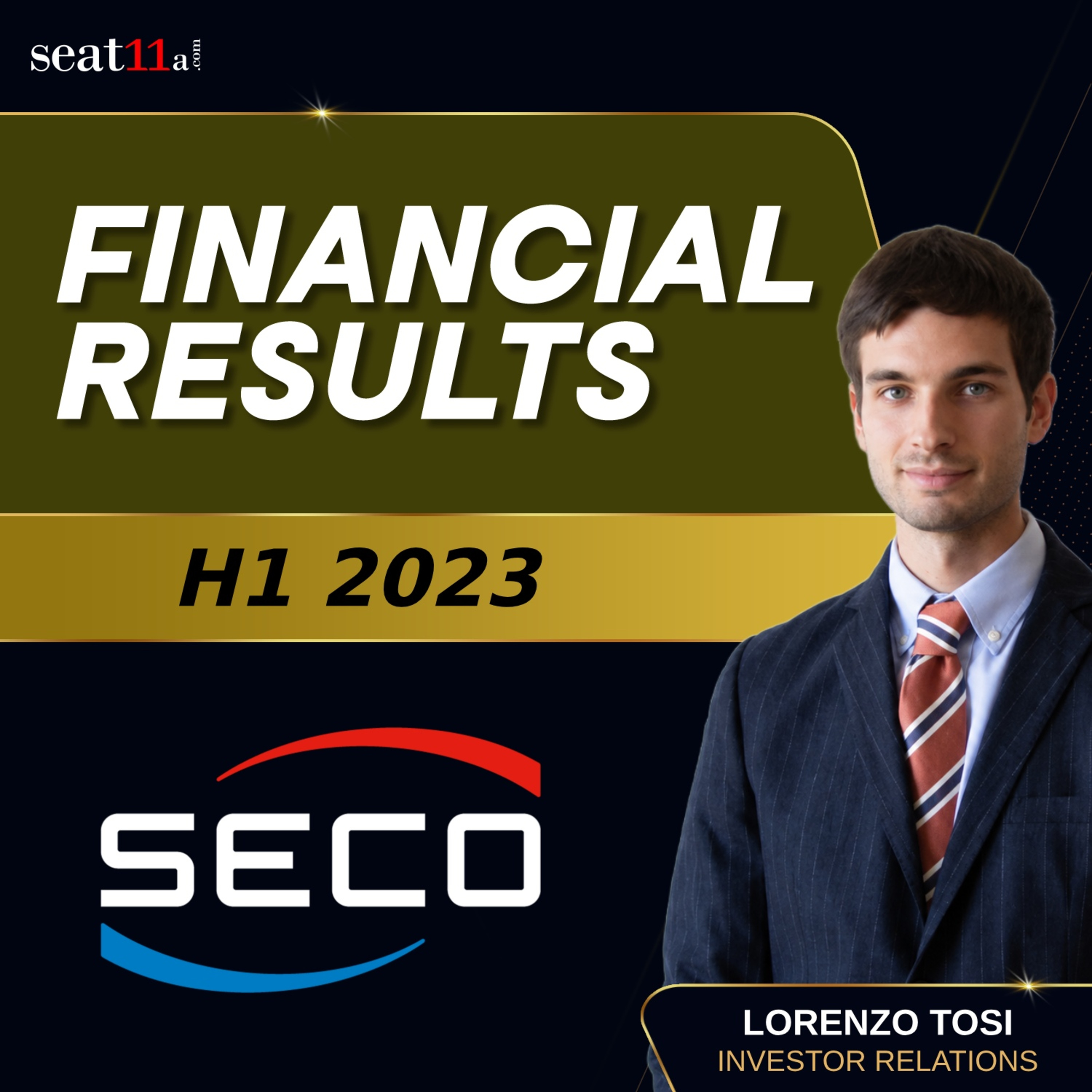 SECO SpA Financial Results H1 2023 | Growth & AI Strategies with IR episode artwork
