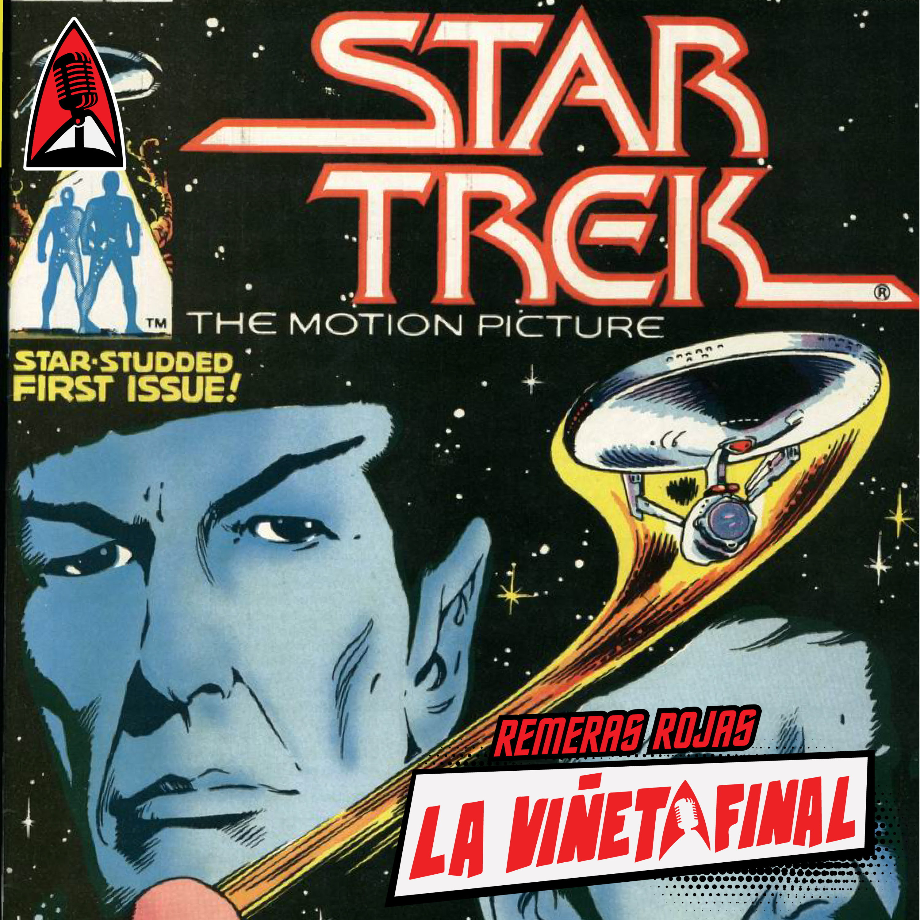 La viñeta final T01E01: Reseñamos el comic Star Trek The Motion Picture Pt.1 episode artwork