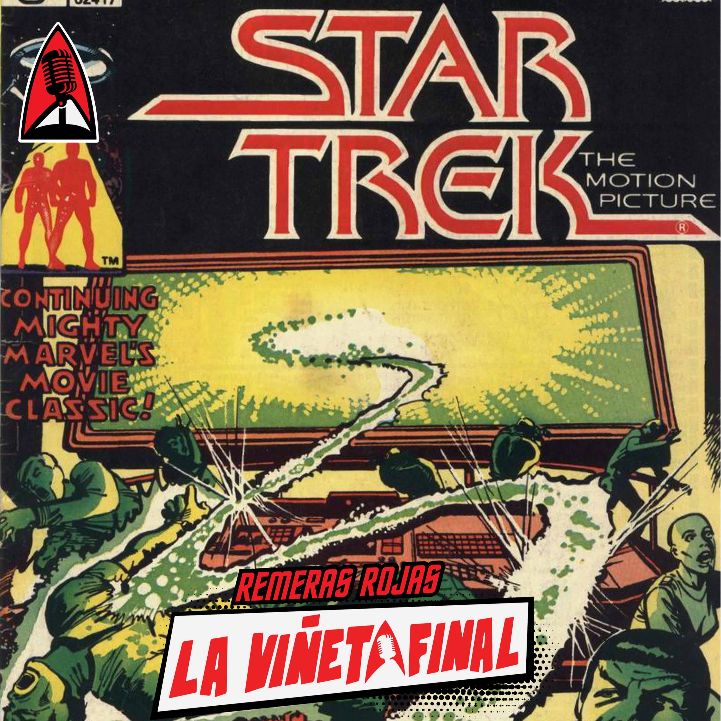 La viñeta final T01E03: Reseñamos el comic Star Trek The Motion Picture Pt.3 episode artwork