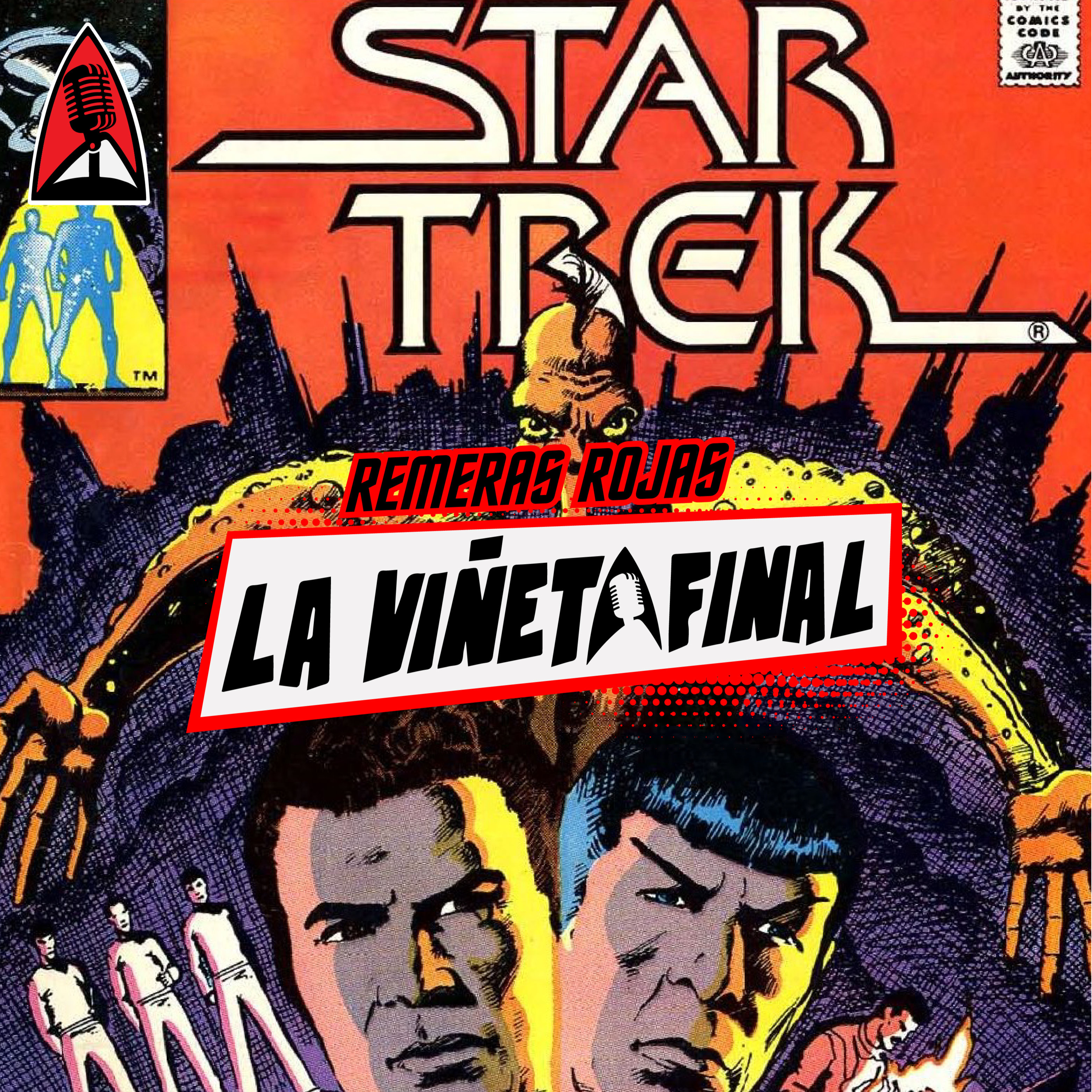La viñeta final T01E07: Reseña del comic de Star Trek "Tomorrow or Yesterday" episode artwork