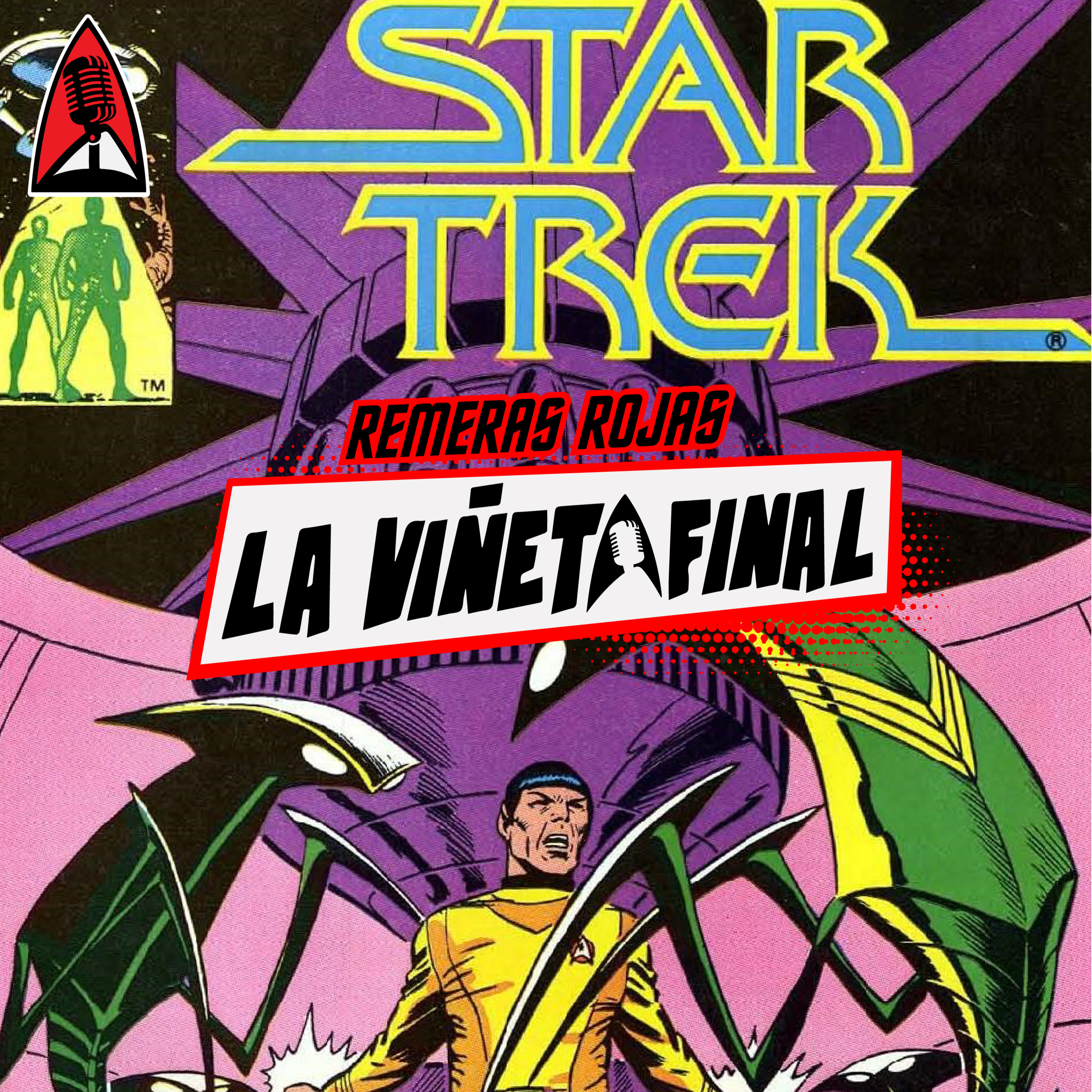 La viñeta final T01E08: Reseña del comic de Star Trek "The Expansionist Syndrome" episode artwork