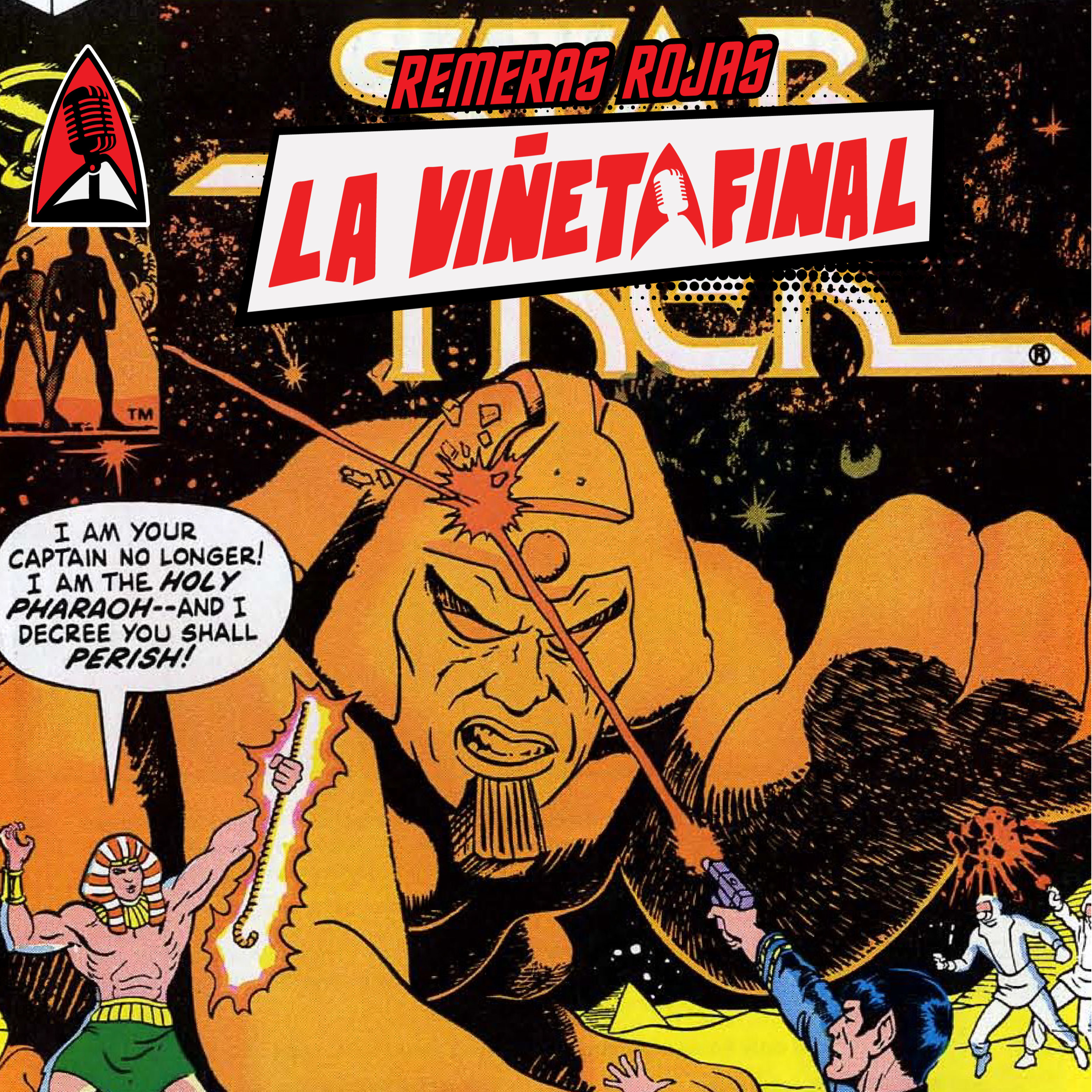 La viñeta final T01E14: We are Dying, Egypt, DYING! episode artwork