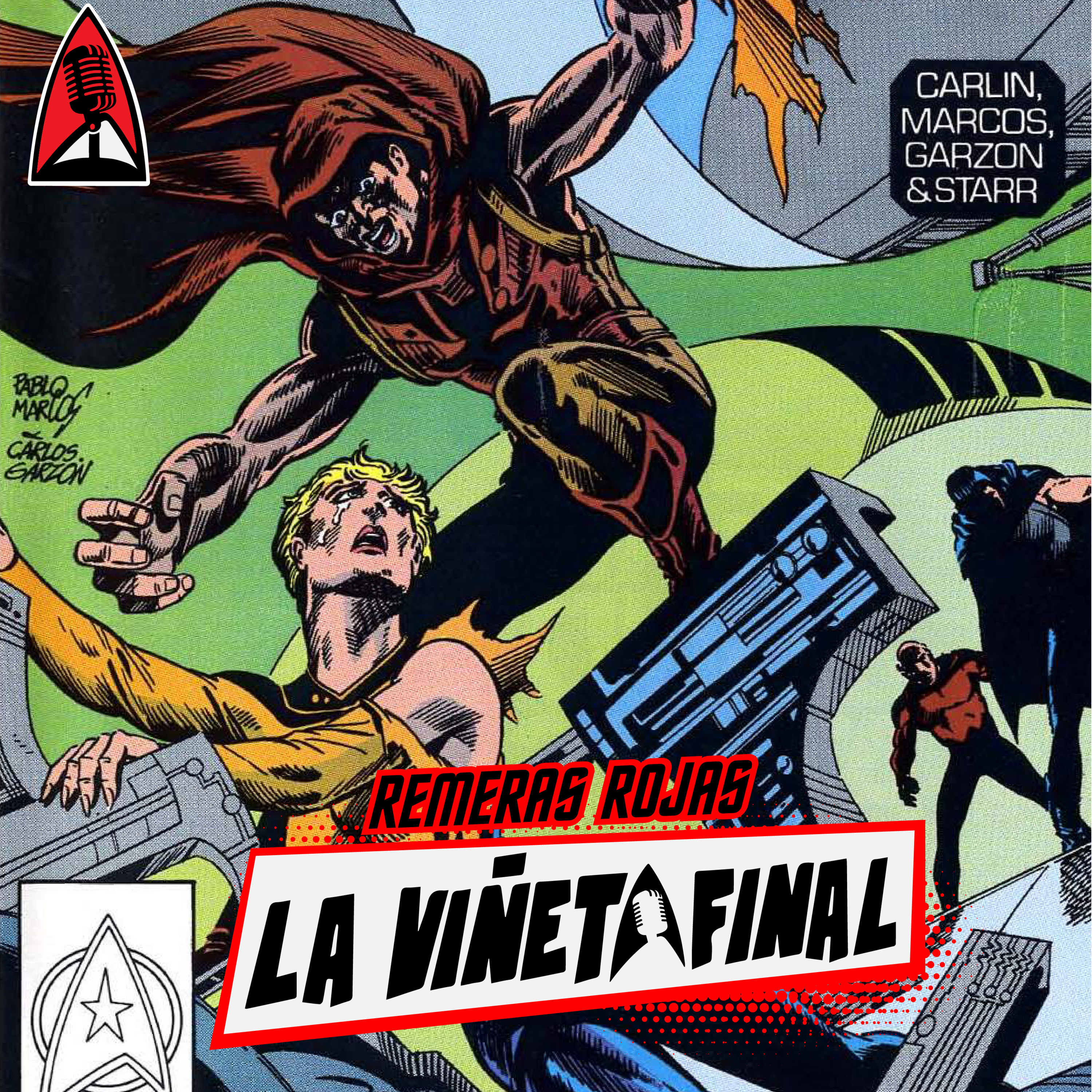 La viñeta final 22: Reseña del comic de Star Trek TNG "Q's Day" episode artwork