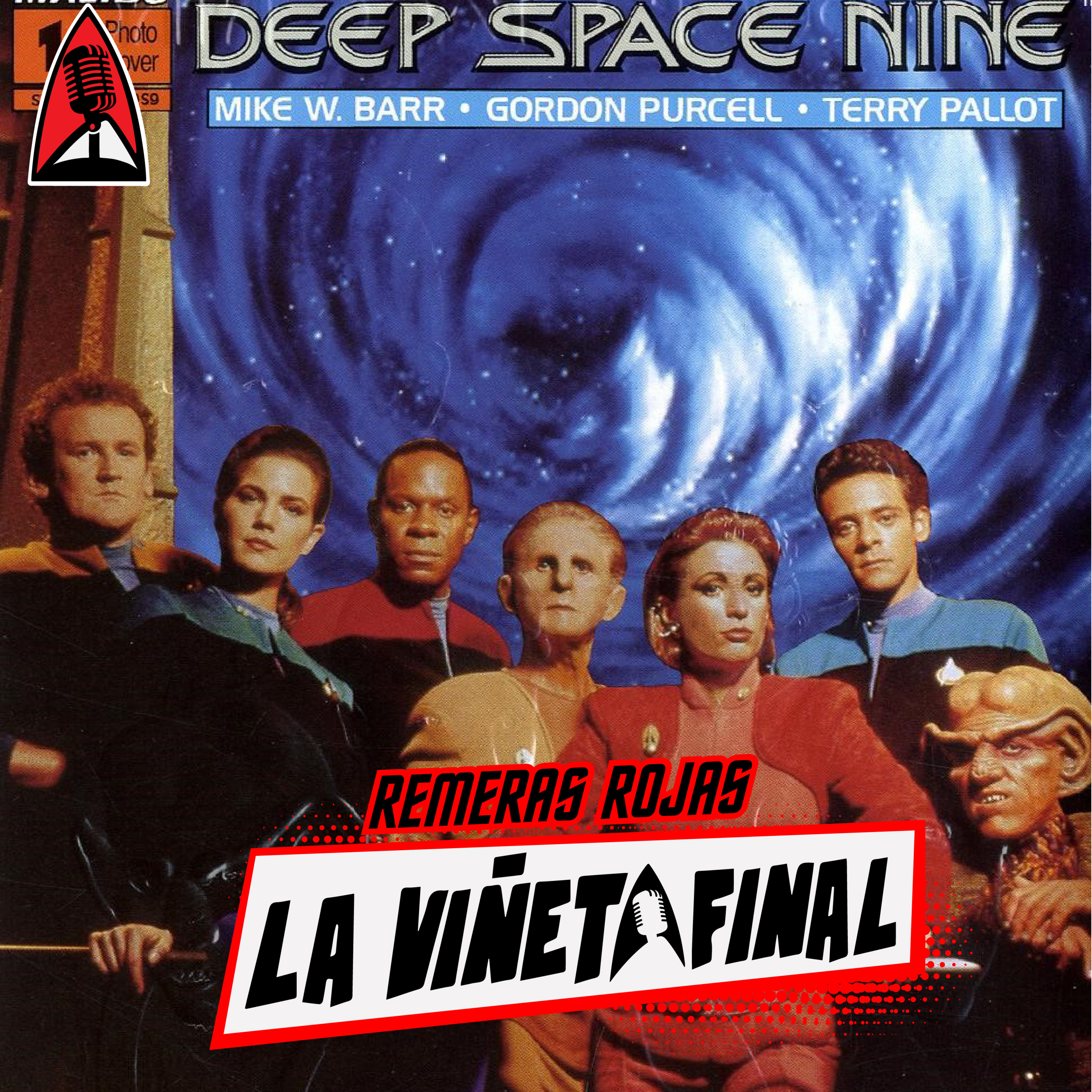 La viñeta final 25: Reseña del comic de Star Trek DS9 "Stowaway" episode artwork